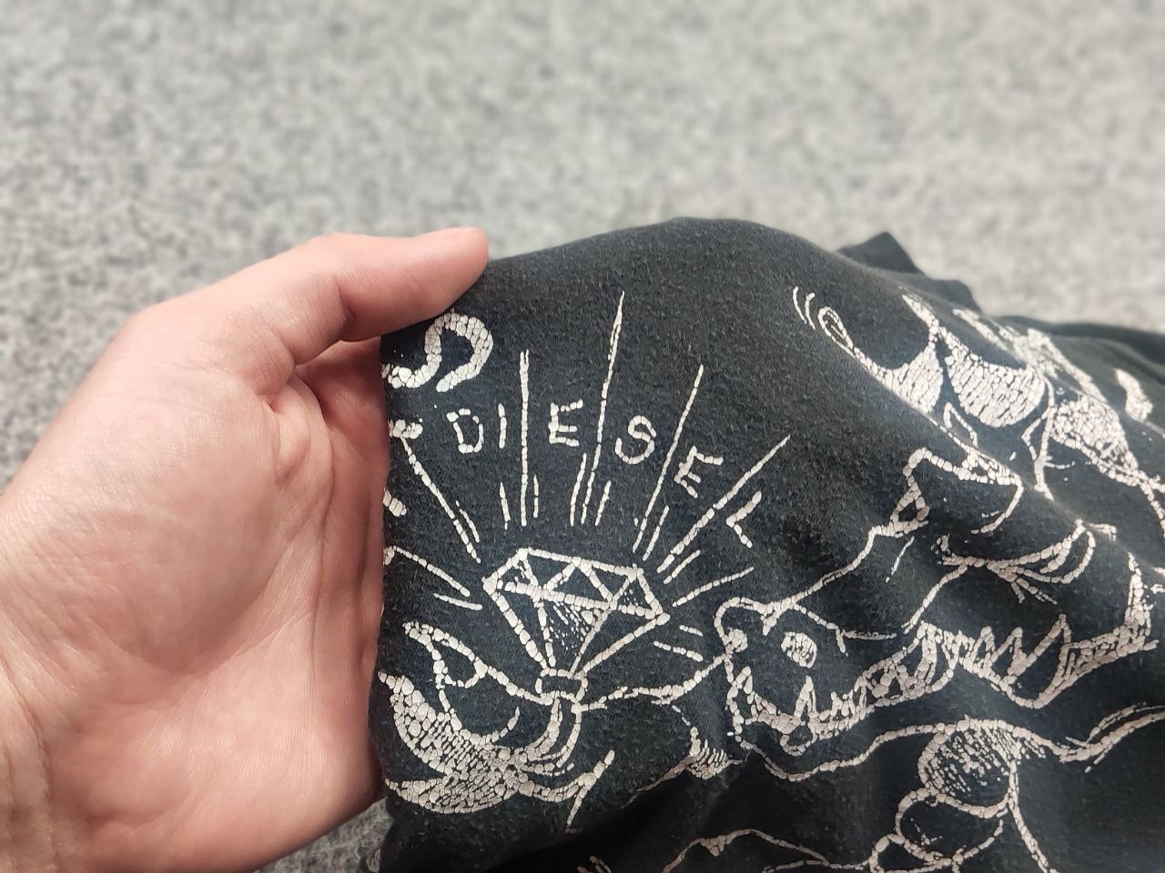 Diesel Vintage Y2K Diesel Royal Rock Faded Color Long Sleeve Shirt Size US M / EU 48-50 / 2 - 13 Thumbnail
