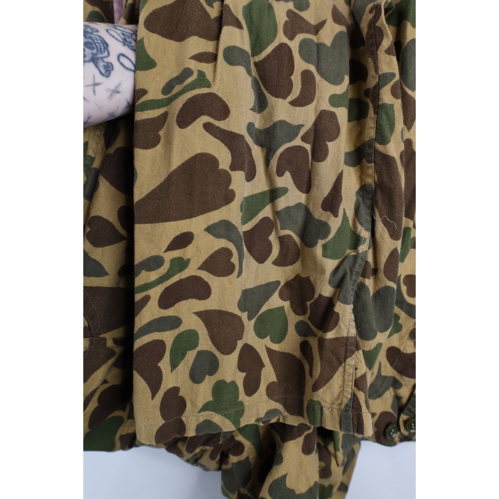 Vintage Vintage 70s Streetwear Frogskin Camouflage Coveralls Size US S / EU 44-46 / 1 - 8 Thumbnail