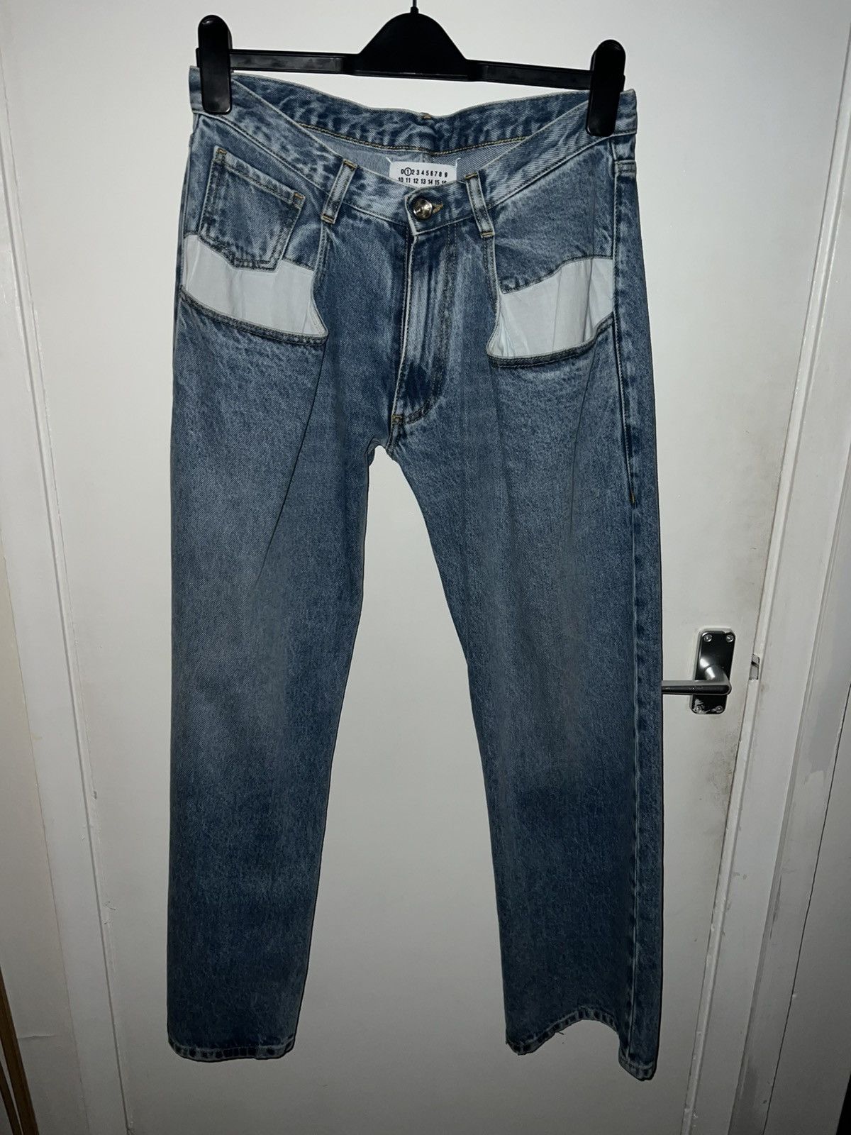 Maison Margiela Margiela unisex straight leg denim with contrasting pockets Size US 40 / EU 56 - 1 Thumbnail