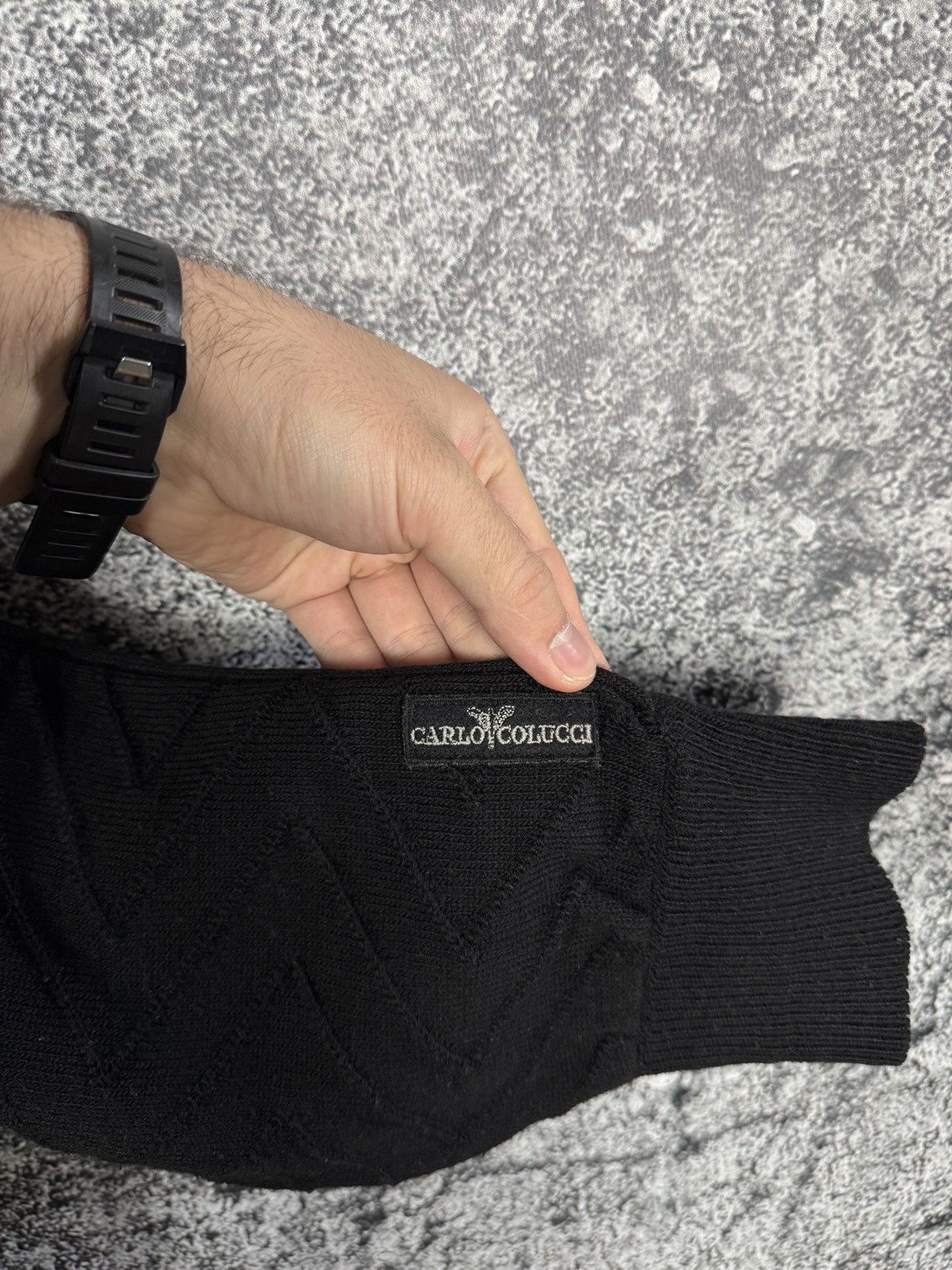 Carlo Colucci Carlo Colucci Personality 3D Vintage Wool Sweater Size 54 Size US XL / EU 56 / 4 - 6 Thumbnail