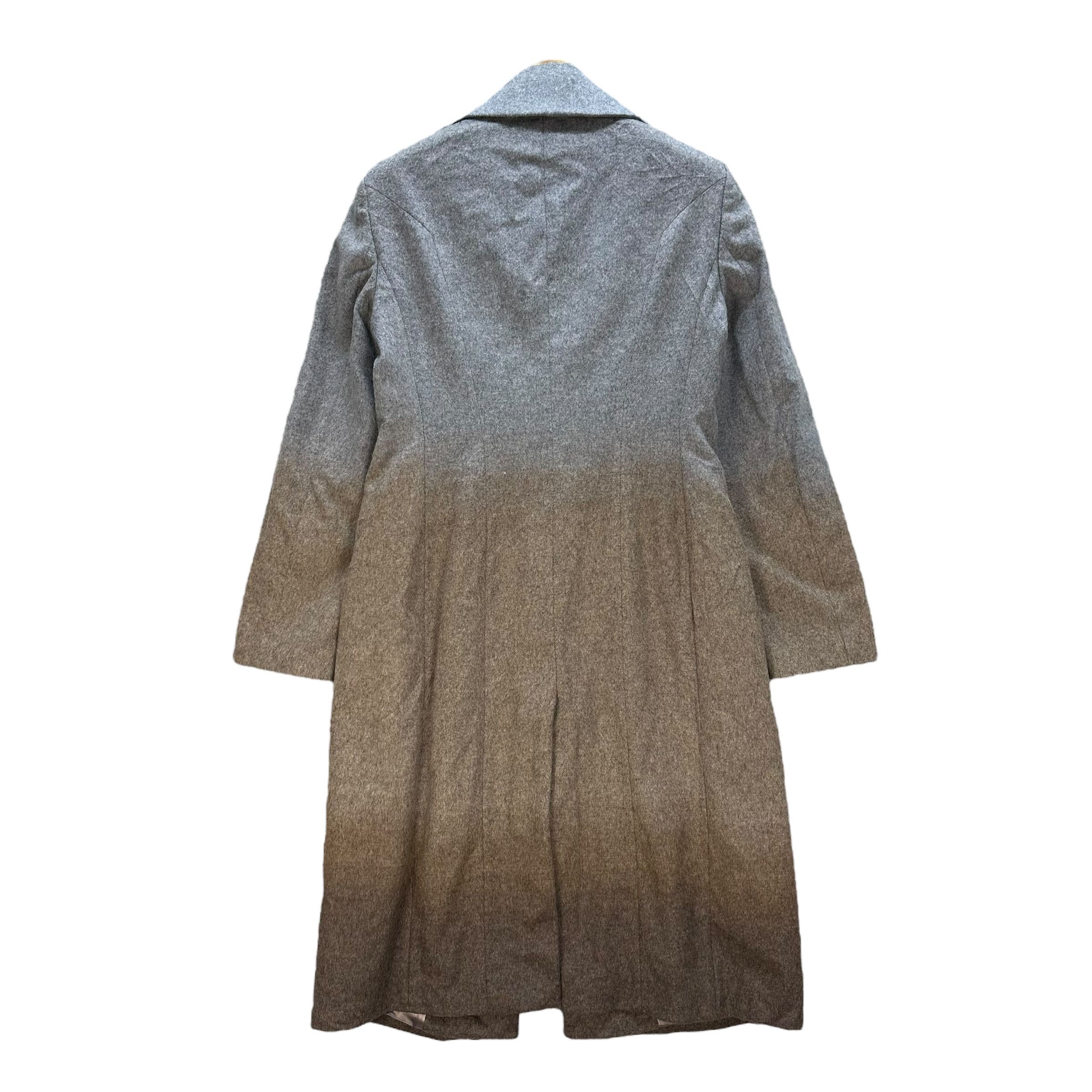 Hugo Boss Gorgeous Hugo Boss Three Tone Wool Long Coat #A11-0258 Size M / US 6-8 / IT 42-44 - 14 Thumbnail