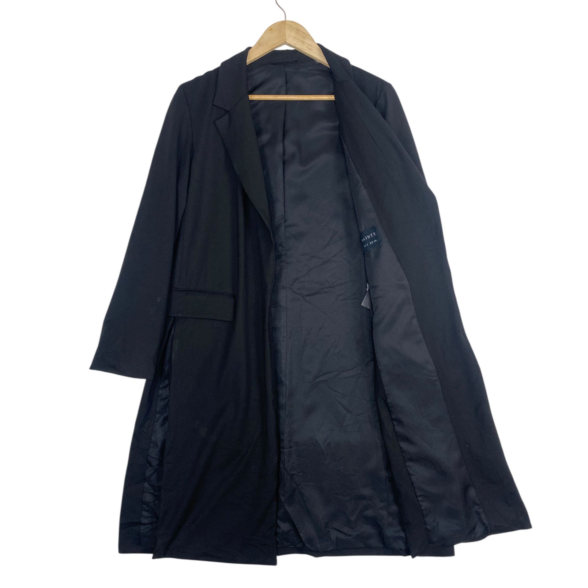 Allsaints 💥 ALLSAINTS ALEIDA DUSTER JACKET Size S / US 4 / IT 40 - 7 Thumbnail