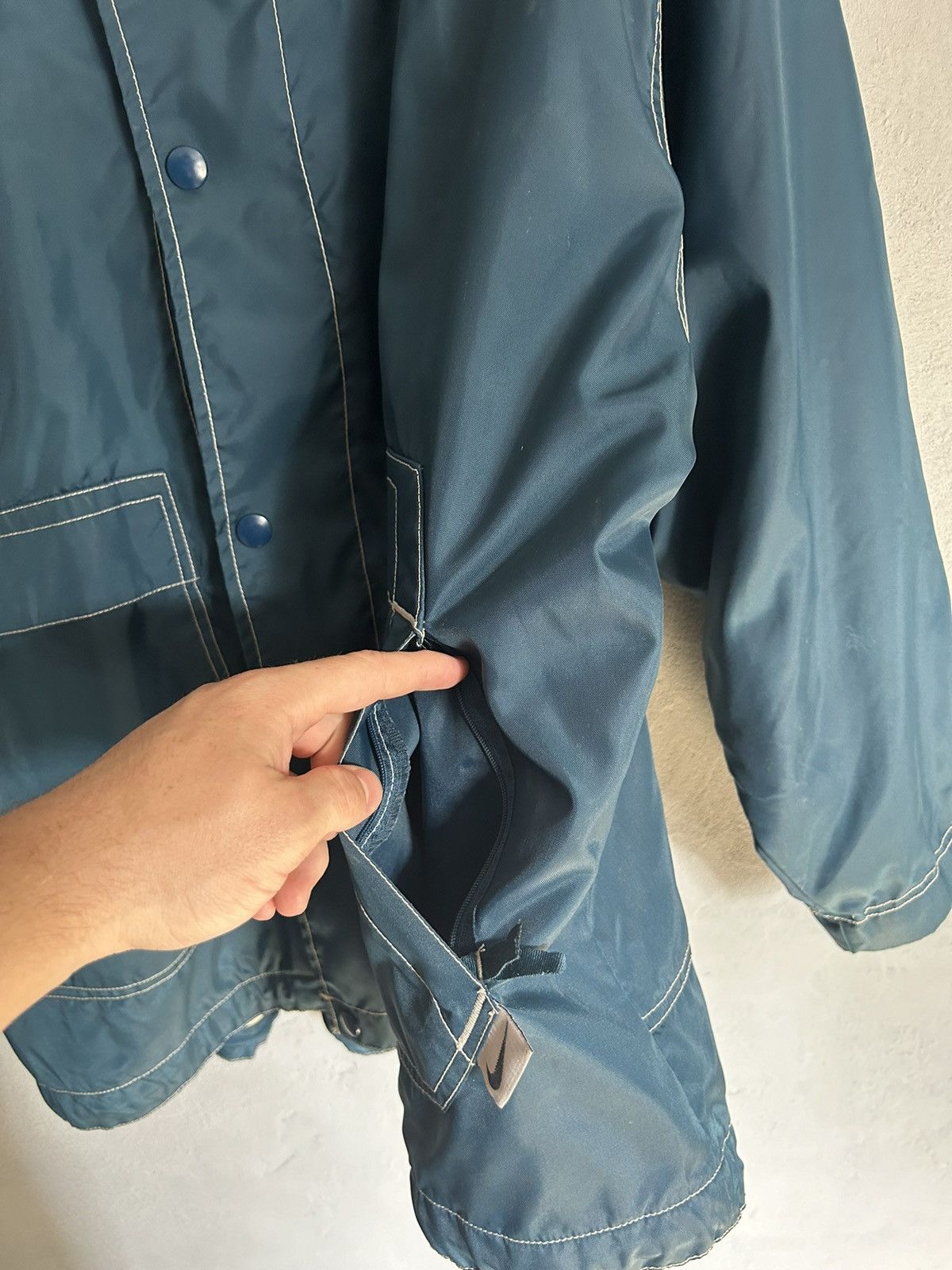Nike × Vintage Vintage Nike big logo jacket Size US L / EU 52-54 / 3 - 4 Thumbnail