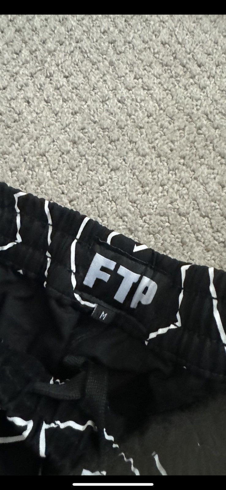 Fuck The Population FTP outline shorts Size US 30 / EU 46 - 4 Thumbnail
