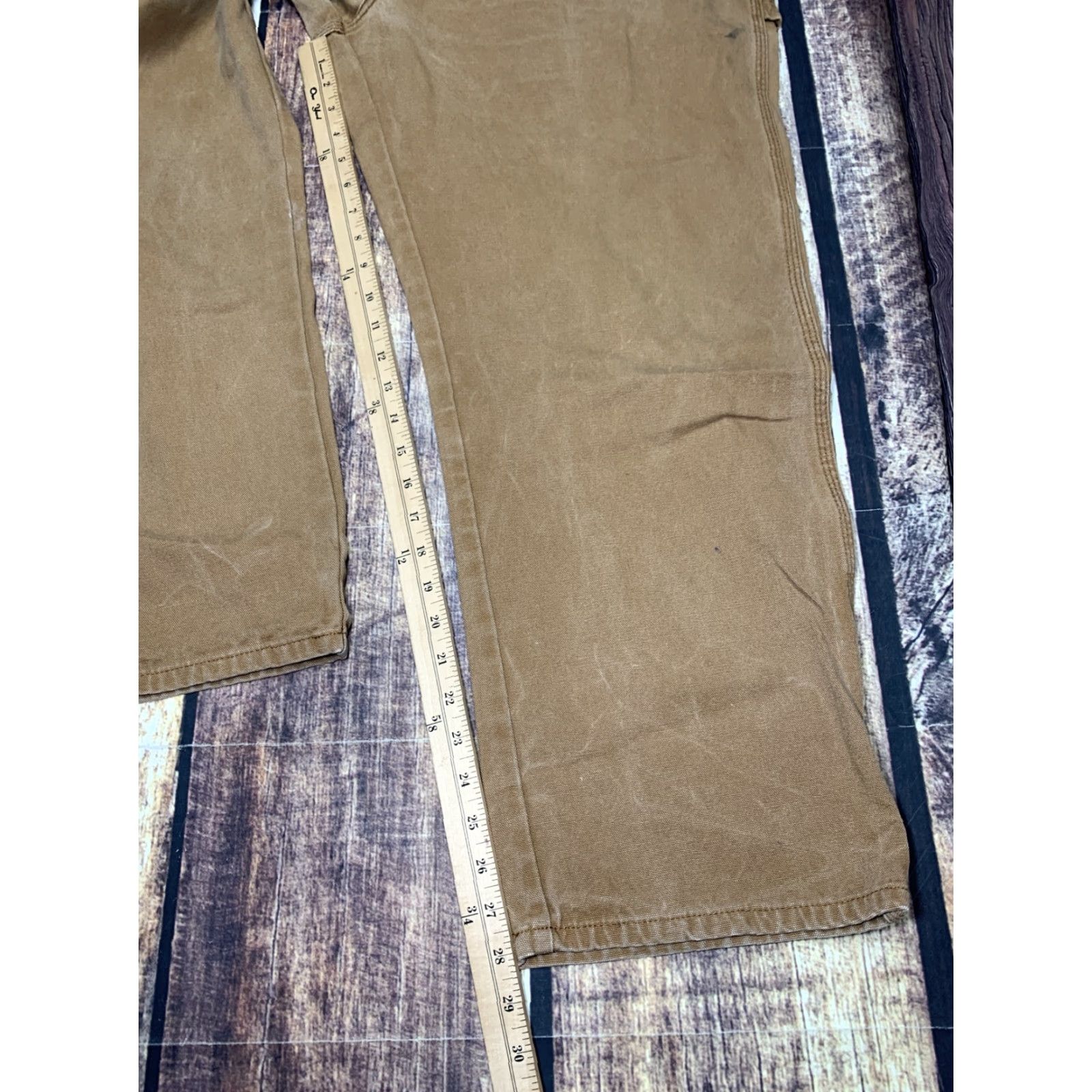 Dickies DICKIES Carpenter Pants Jeans Brown Duck Mens Size 40 x 28.5 Work Construction Size US 40 / EU 56 - 2 Thumbnail