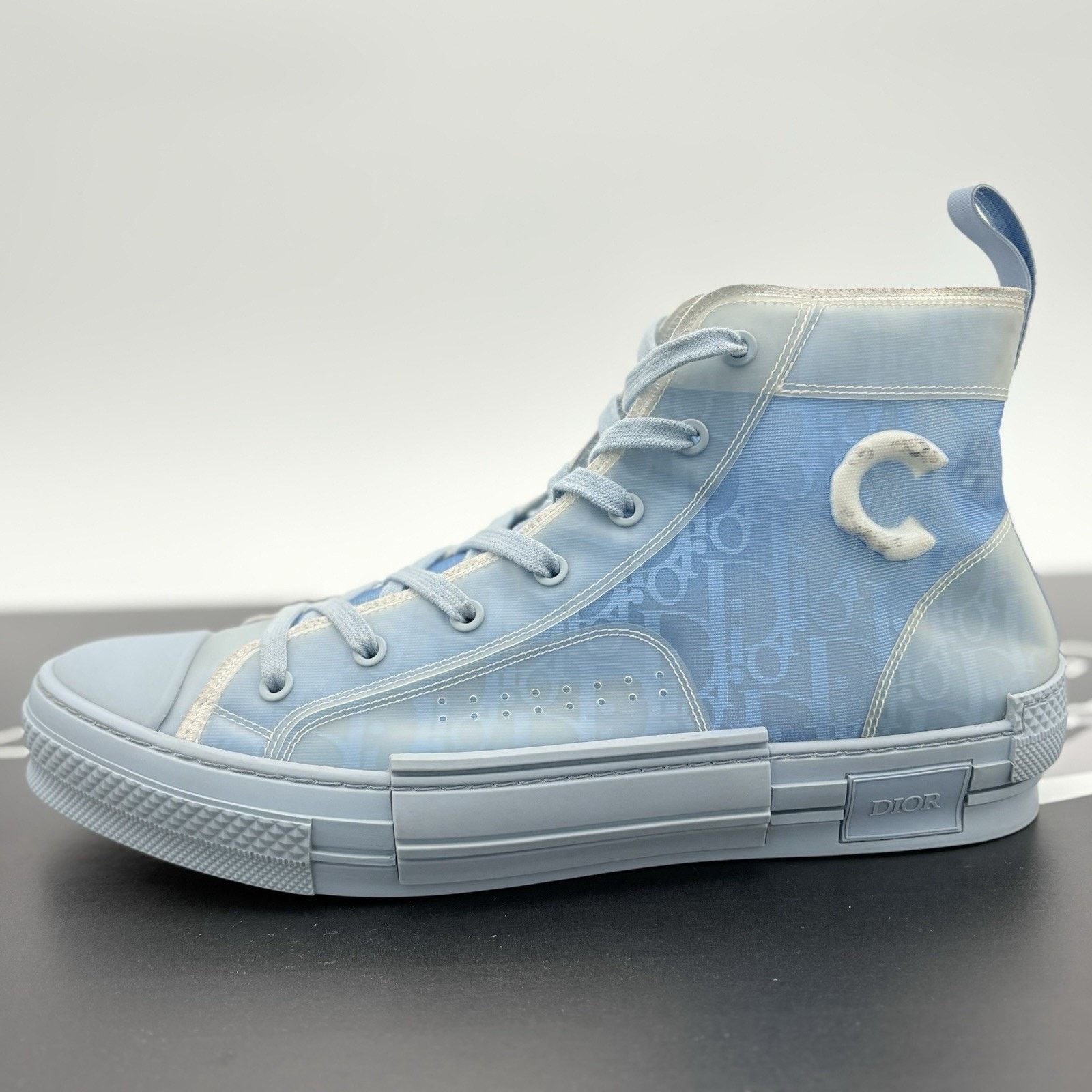 Daniel Arsham × Dior Dior B23 X Daniel Arsham High ' Light Blue ' | ONLY WORN 3x Size US 12 / EU 45 - 8 Thumbnail