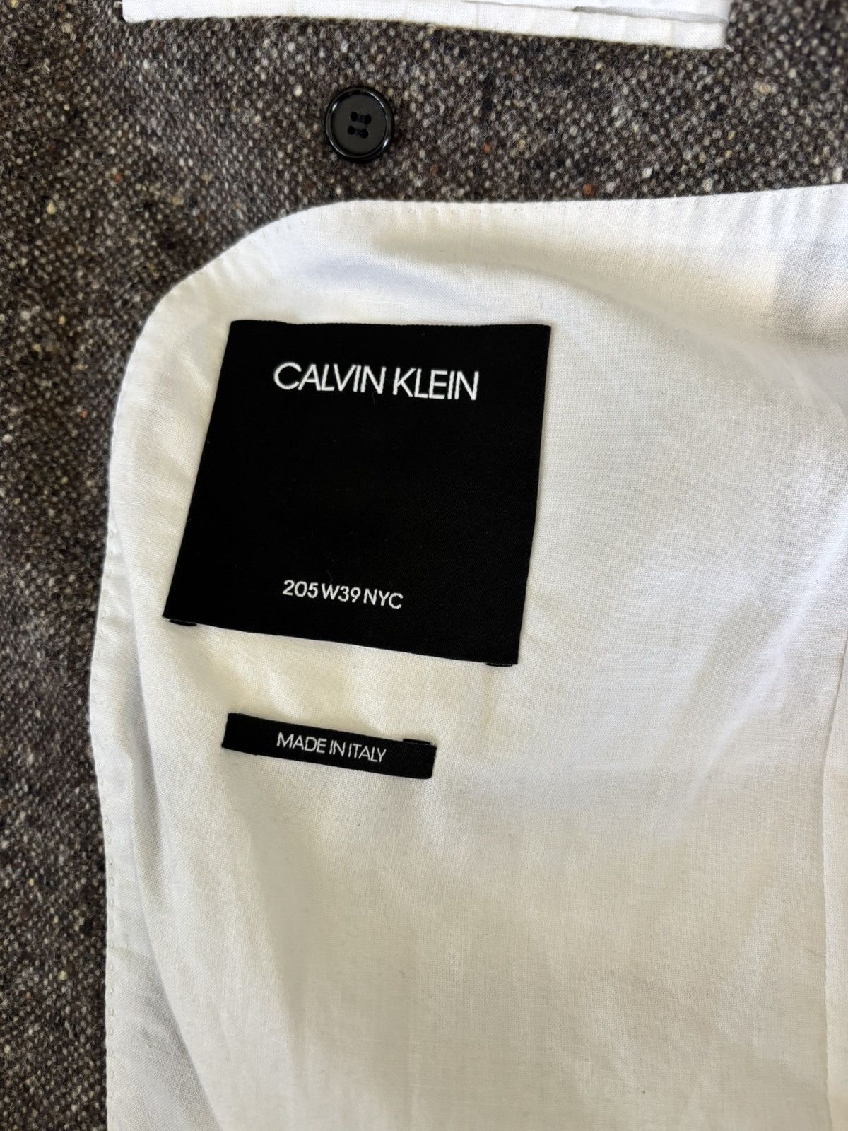 Calvin Klein 205W39NYC Tweed blazer Size US XL / EU 56 / 4 - 2 Thumbnail