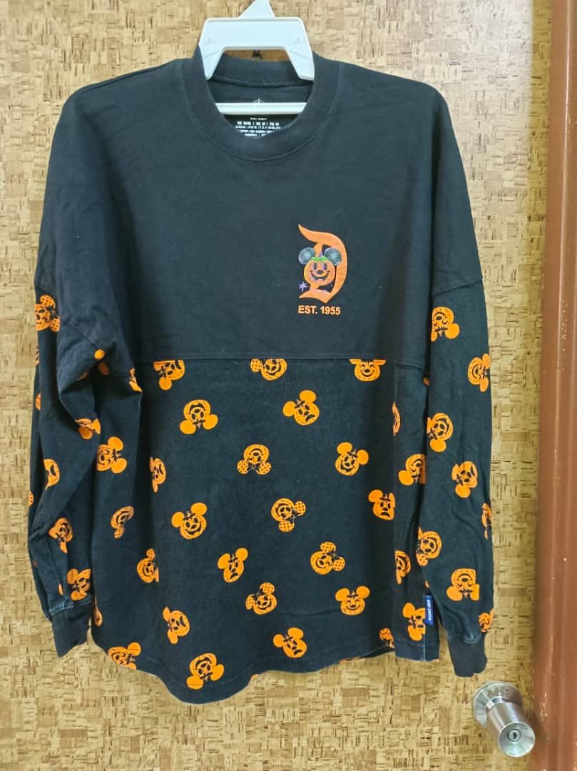 Disney Disneyland Resort Mickey Pumpkin Spirit Jersey Halloween Tee Size US M / EU 48-50 / 2 - 1 Thumbnail