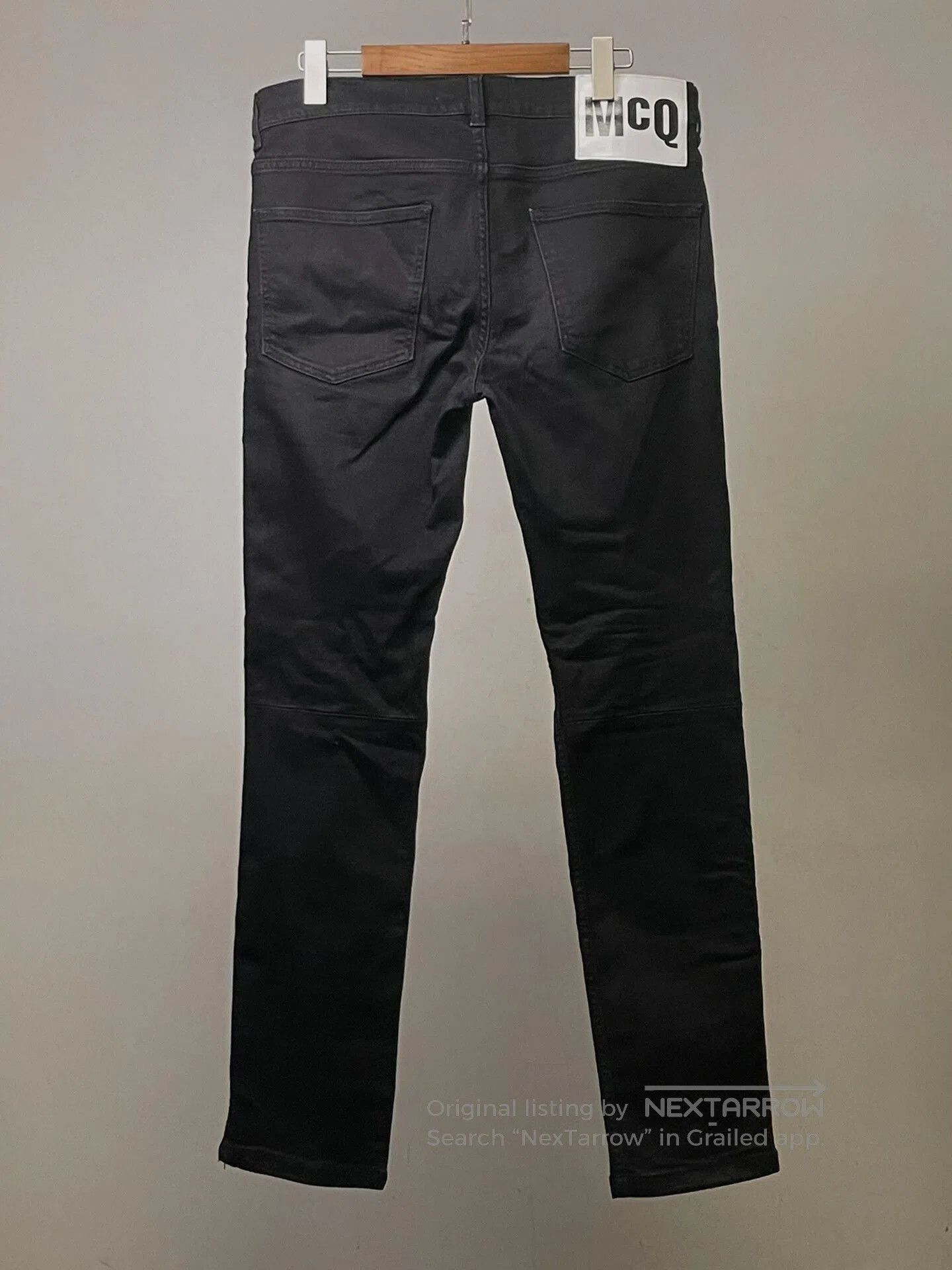 McQ Alexander McQueen alexander mcqueen black side zip jeans. Size US 33 - 4 Thumbnail