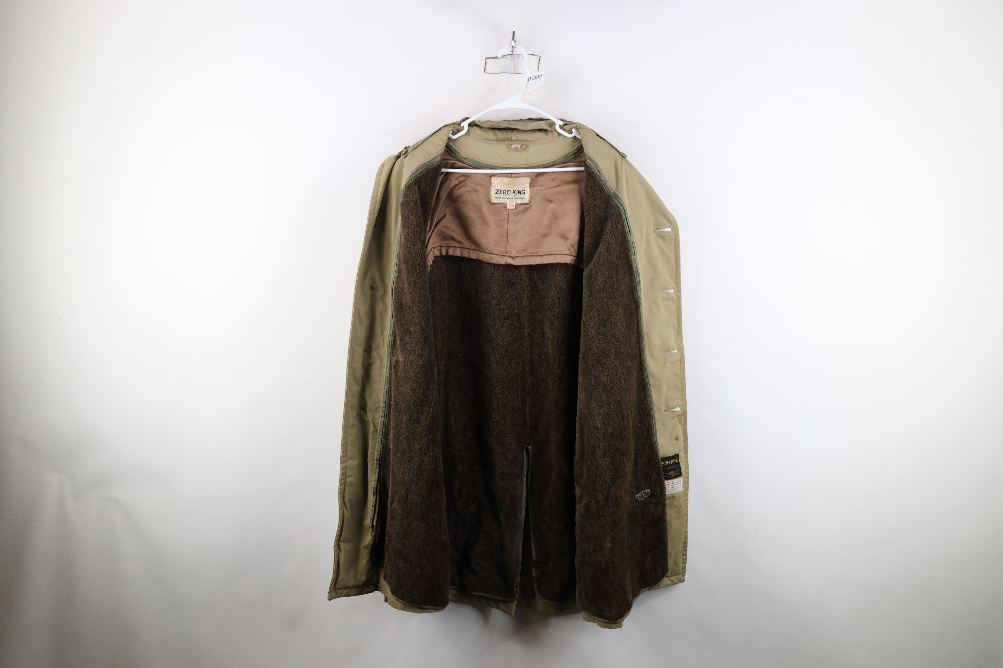 Vintage Vintage 70s Streetwear Collared Trench Coat Jacket USA Size US L / EU 52-54 / 3 - 10 Thumbnail