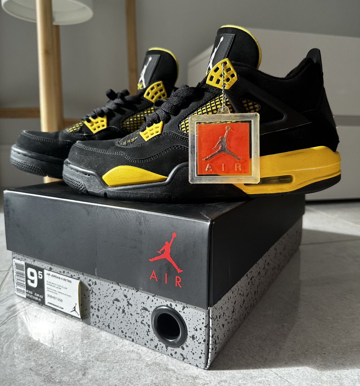 Air Jordan 4 Thunder cheapest 2012