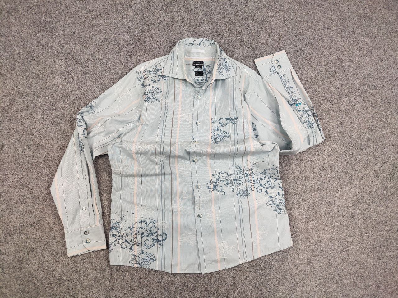 Oakley Vintage Oakley Monogram Logo Casual Button long sleeve Shirt Size US XL / EU 56 / 4 - 14 Thumbnail