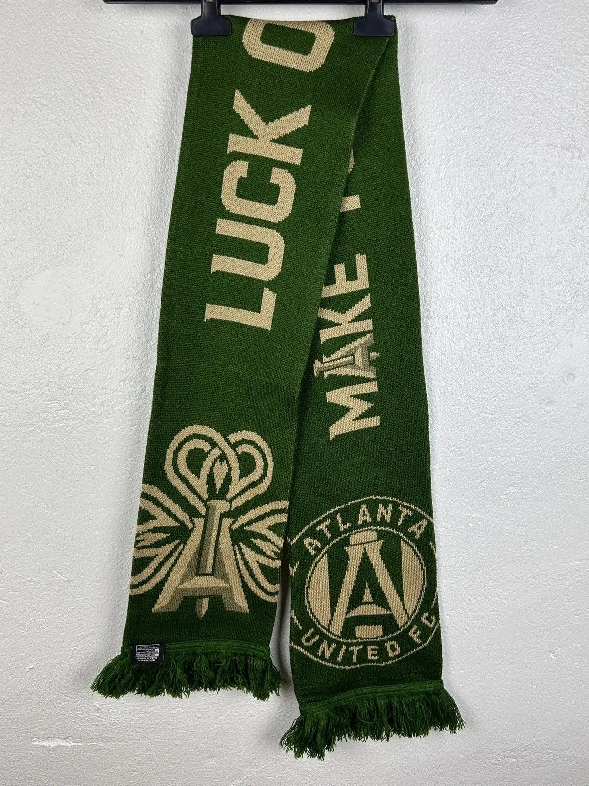 Vintage Atlanta United FC 17 Ruffneck Fanwear Scarf Muffler Size ONE SIZE - 1 Thumbnail