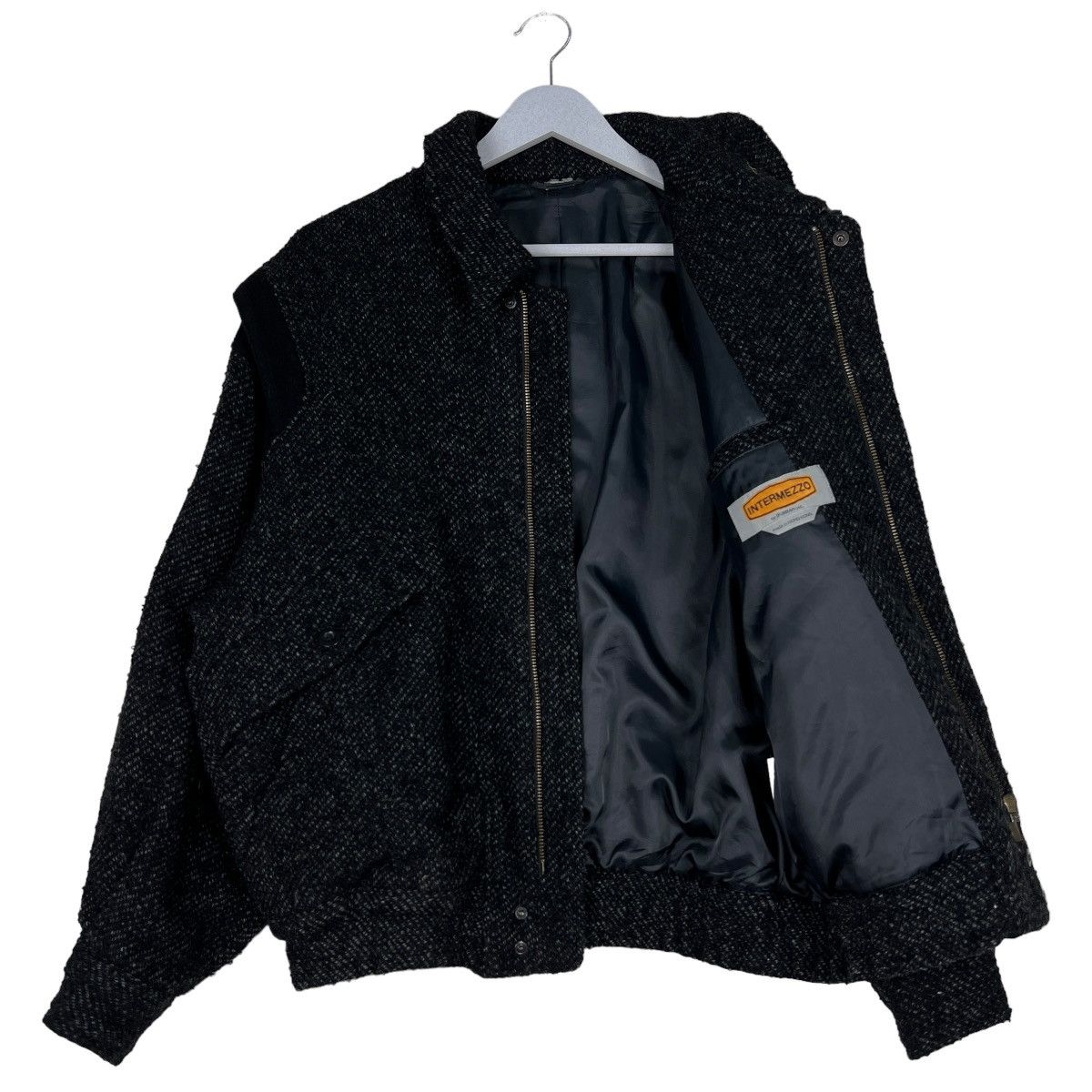 Issey Miyake 🔥 ISSEY MIYAKE DURBAN WOOL BOMBER JACKET Size US M / EU 48-50 / 2 - 10 Thumbnail