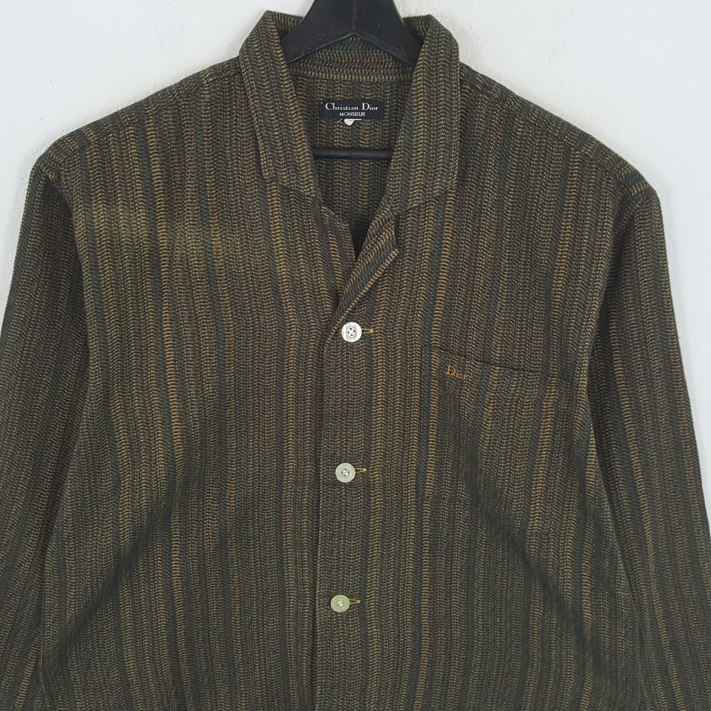 Christian Dior Monsieur CHRISTIAN DIOR Fashion Brand Custom Art Shirt Size US L / EU 52-54 / 3 - 4 Thumbnail