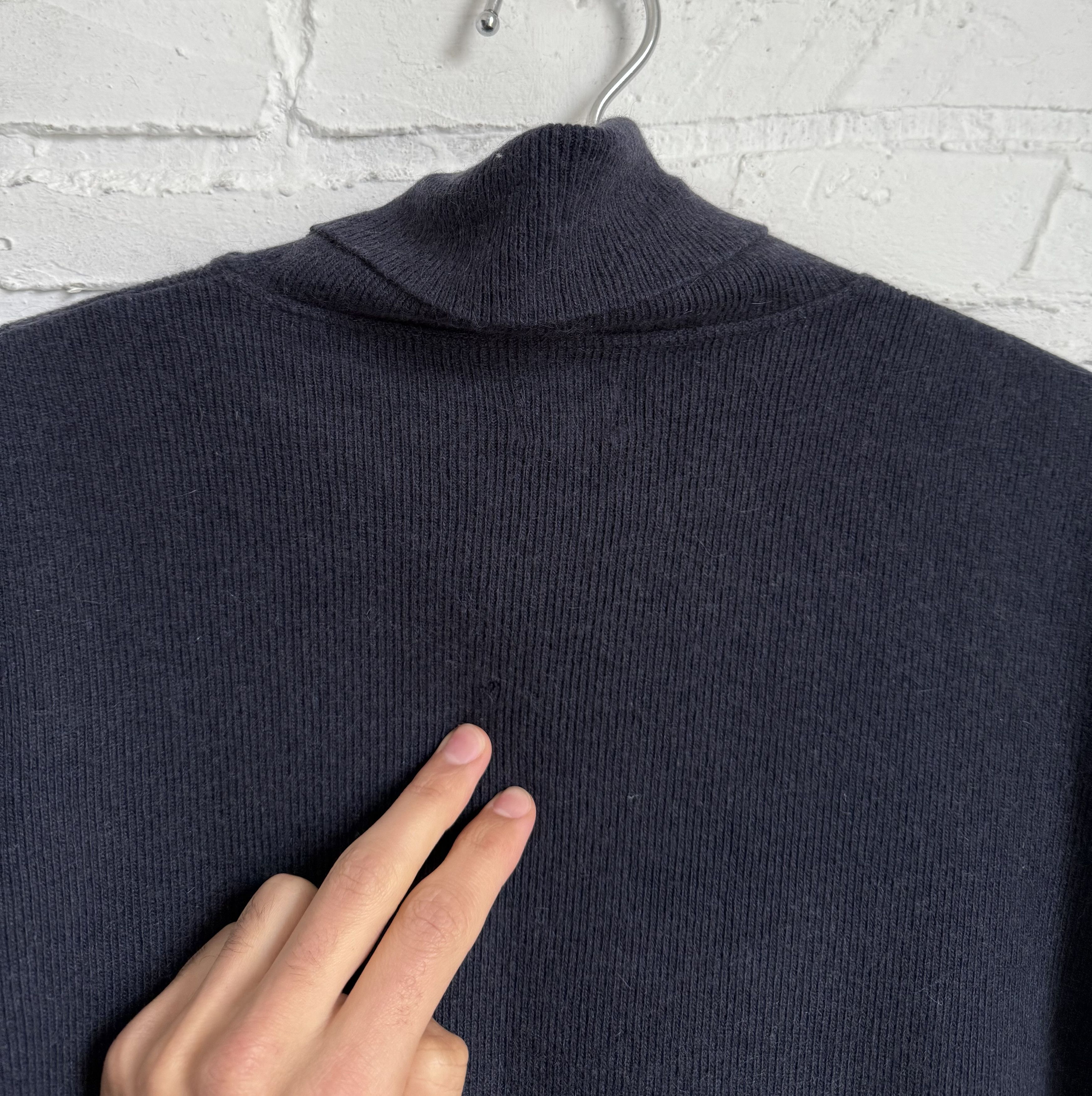 Giorgio Armani Vintage 90s Armani Jeans Basic wool golf top sweater y2k Size M / US 6-8 / IT 42-44 - 5 Thumbnail
