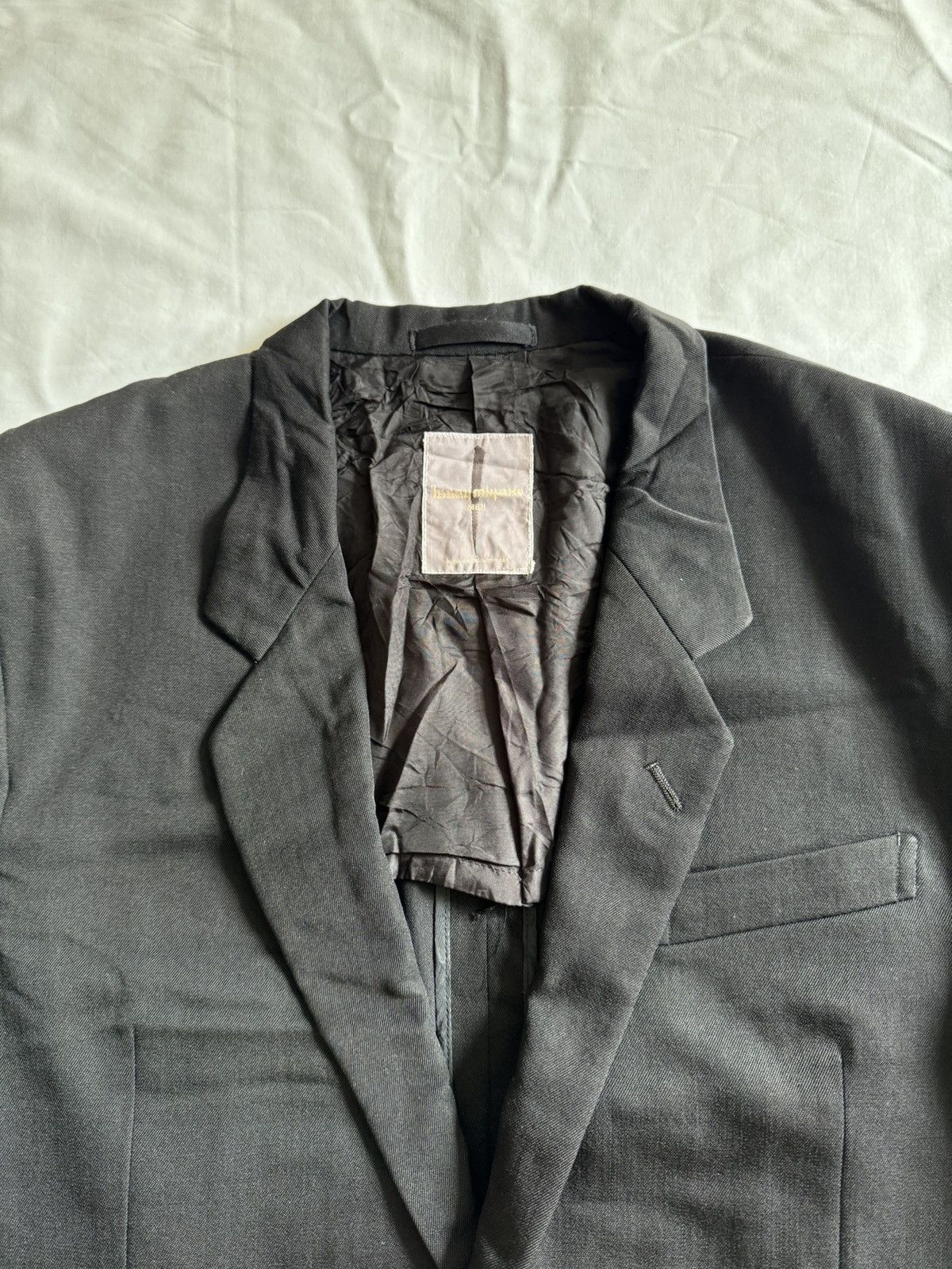 Issey Miyake Vintage🔥80’s Issey Miyake Men Blazer Jacket Size 40S - 7 Thumbnail