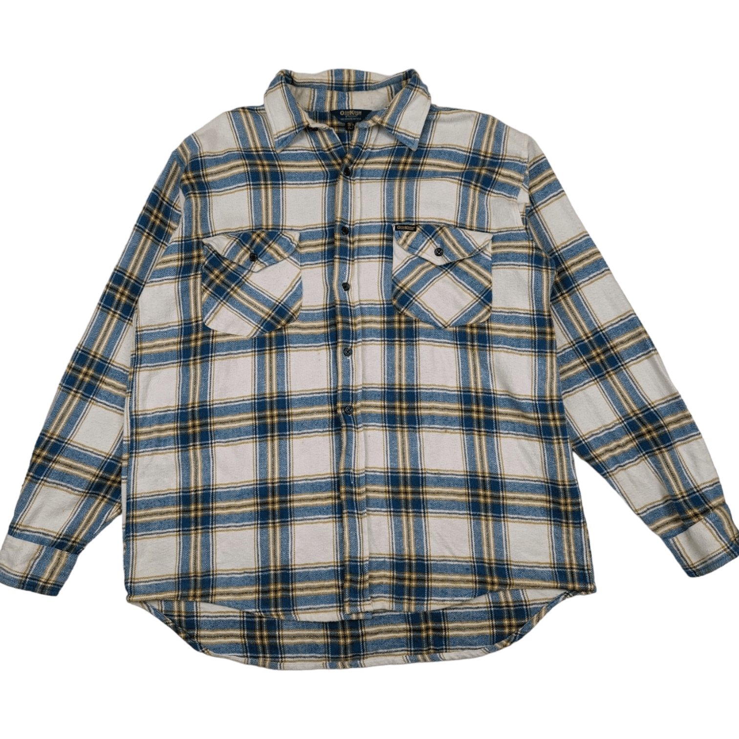 Oshkosh OSHKOSH Check Button Up Shirt Flannel Outdoor Hiking Size US L / EU 52-54 / 3 - 3 Thumbnail