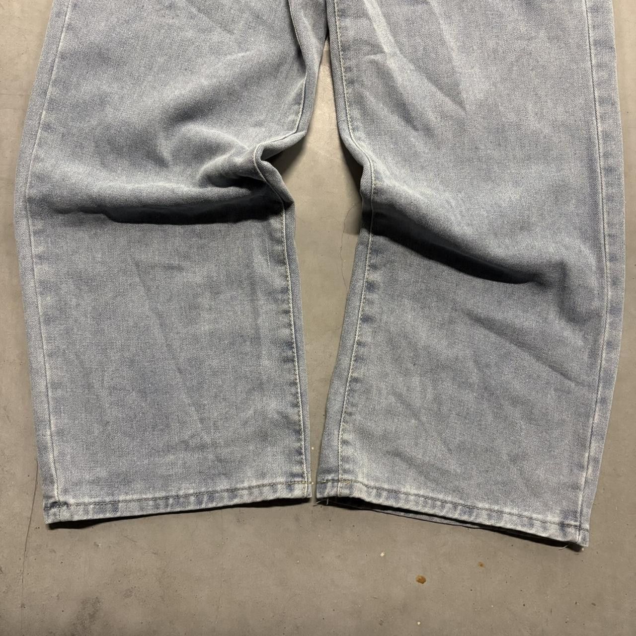 Vintage Crazy Vintage Y2K/2000s Super Baggy Skater Style Light Wash Denim Jeans! Size US 36 / EU 52 - 5 Thumbnail