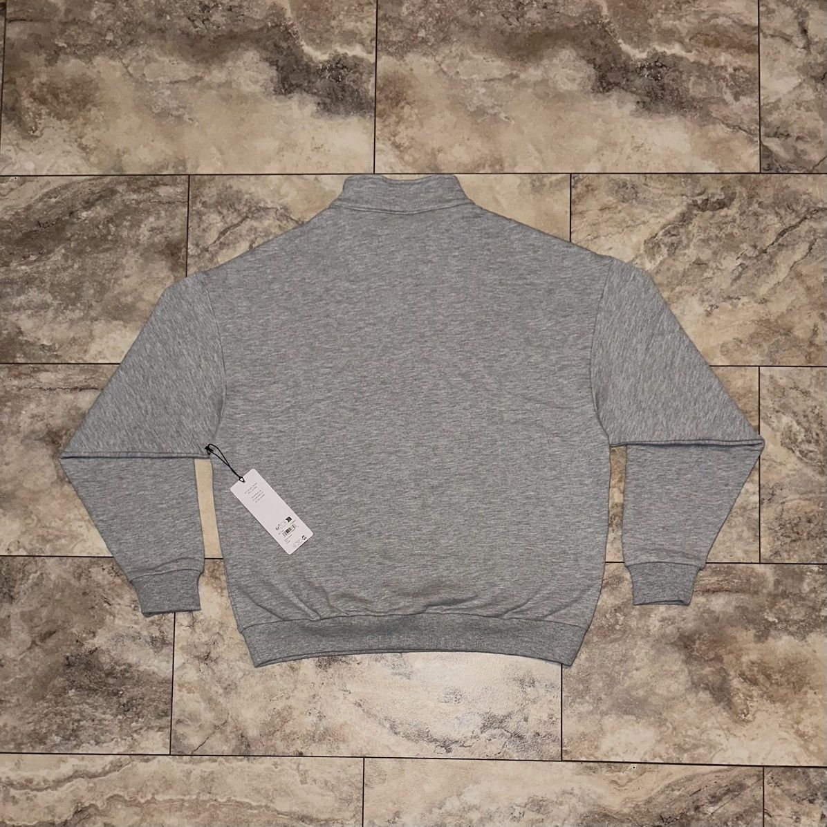 Alo Alo Yoga Accolade 1/4 Zip Grey Quarter Zip Sweatshirt Medium Size M / US 6-8 / IT 42-44 - 2 Thumbnail