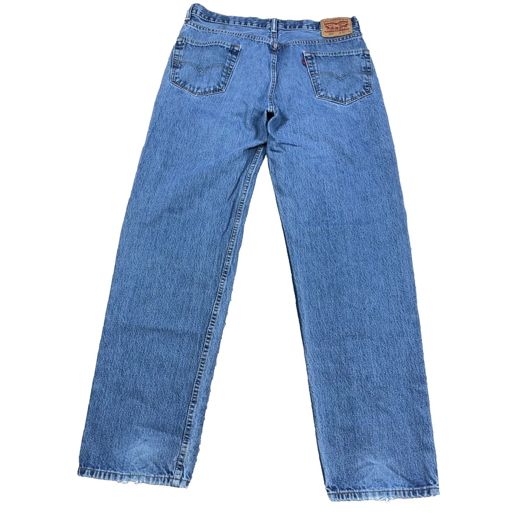 Levi's VINTAGE Levi's 550 Jeans Men 36x36 Relaxed Fit Straight Blue Denim 5-Pocket Mens Regular Size US 36 / EU 52 - 2 Thumbnail