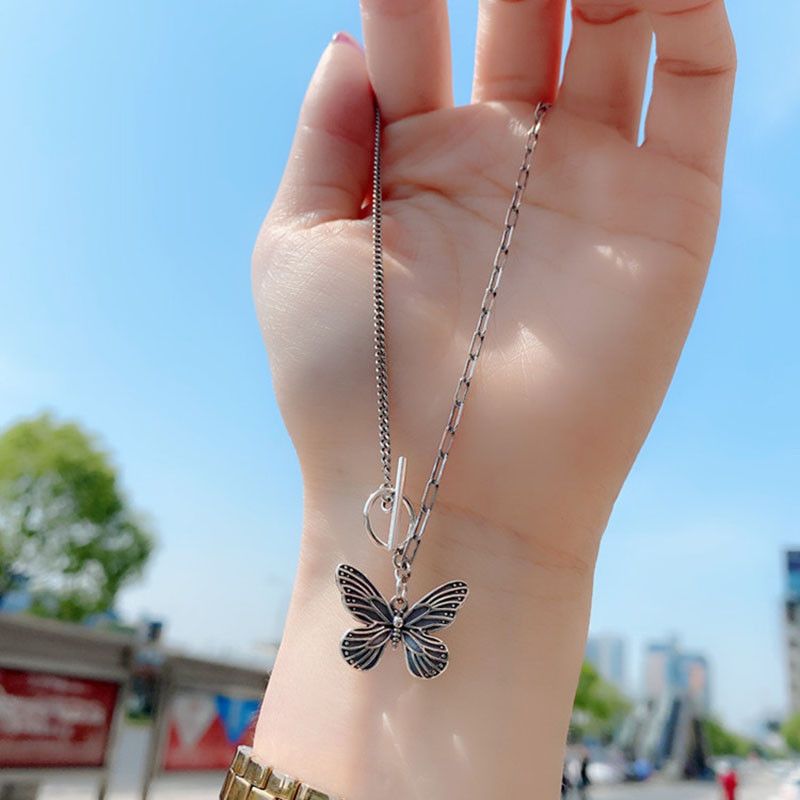 Jewelry Creative Butterfly Necklace Size ONE SIZE - 3 Thumbnail