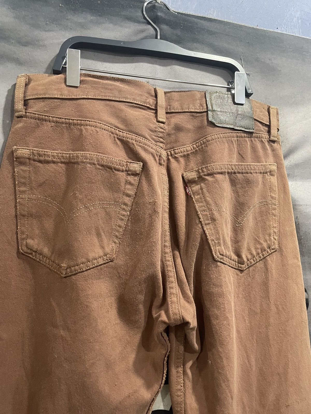 Japanese Brand × Levi's × Vintage 🔥🔥Vintage levi’s 501 denim brown🔥🔥 Size US 32 / EU 48 - 3 Thumbnail