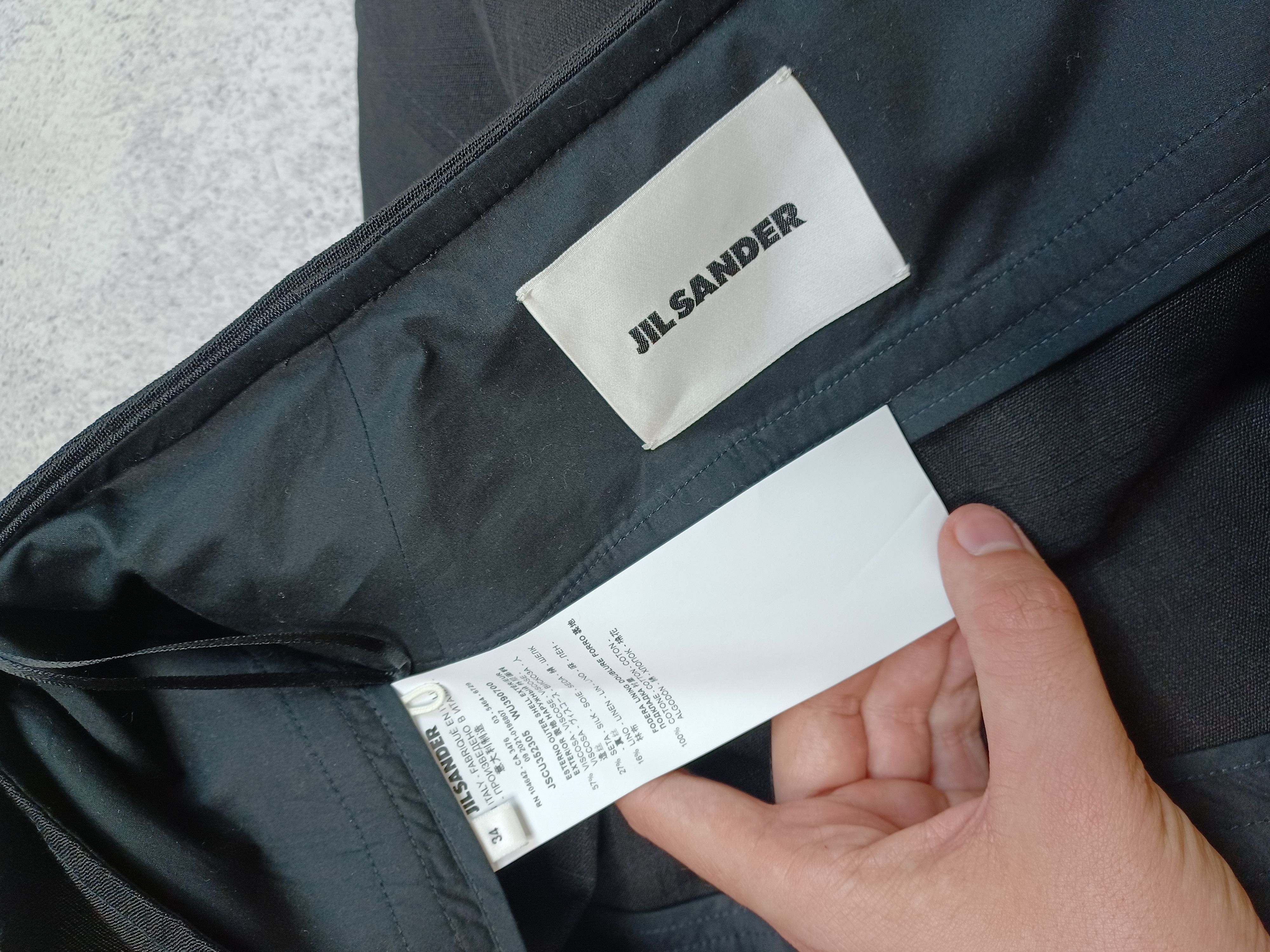 Jil Sander Luxury Jil Sander Skirt Midi Size 34 Women’s Streetwear Size 24" / US 00 / IT 34 - 7 Thumbnail