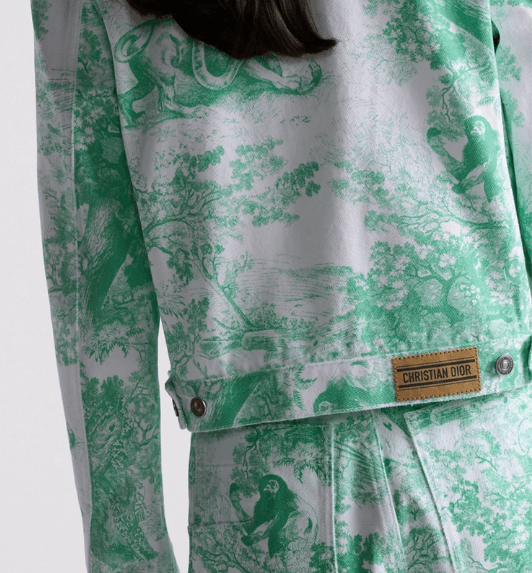 Dior o1w1db11225 422V11 Jacket in White/Aquamarina Size XS / US 0-2 / IT 36-38 - 7 Thumbnail