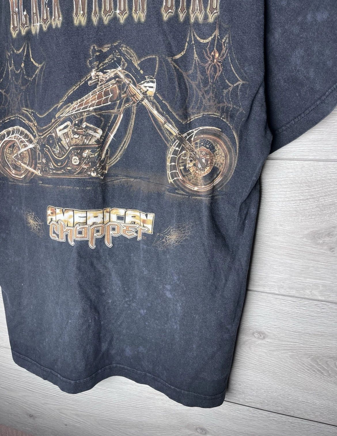 West Coast Choppers Vintage men T-shirt American Choper size L made in Mexico Size US L / EU 52-54 / 3 - 9 Thumbnail