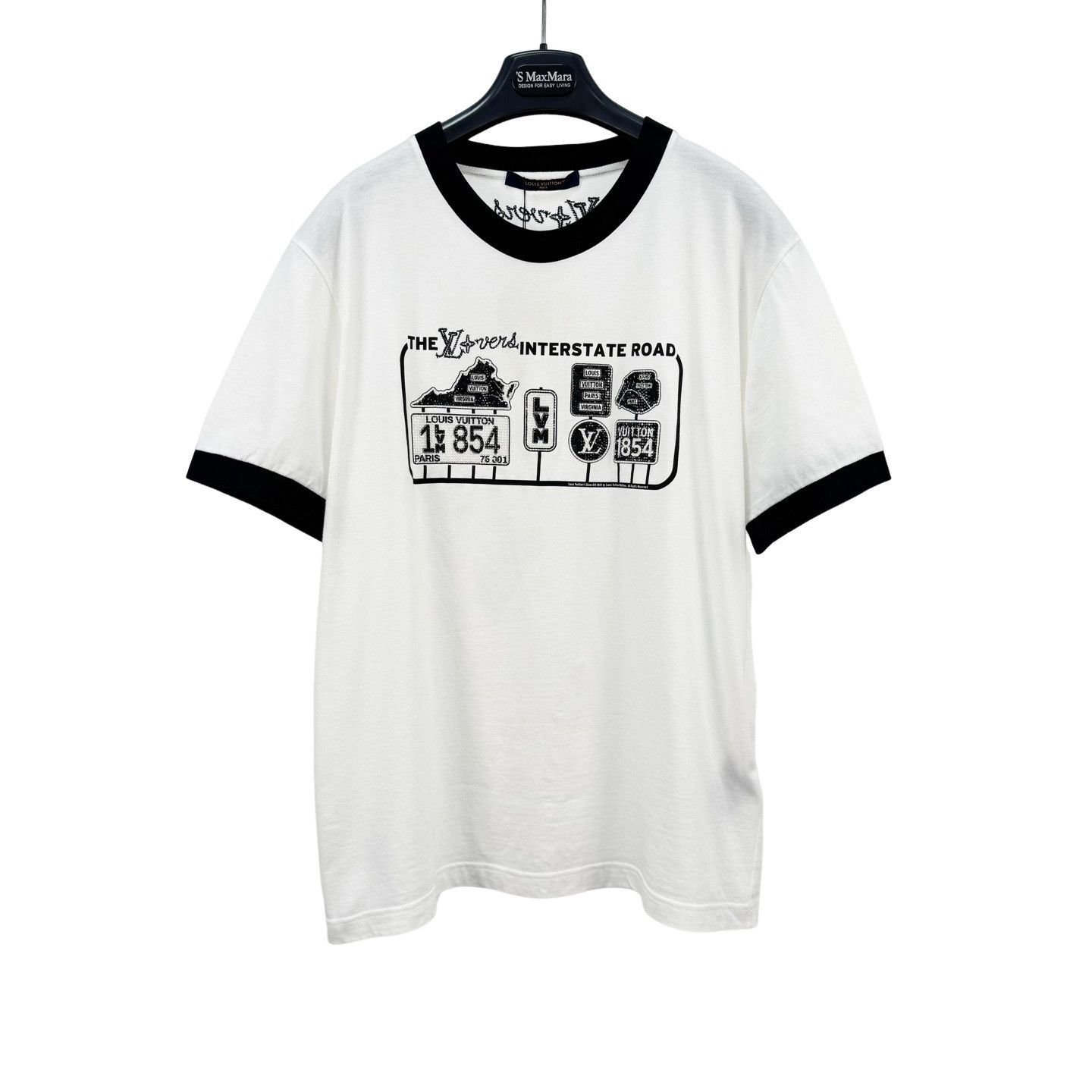 Louis Vuitton LV Lovers United Short Sleeve Tee Shirt White | Grailed