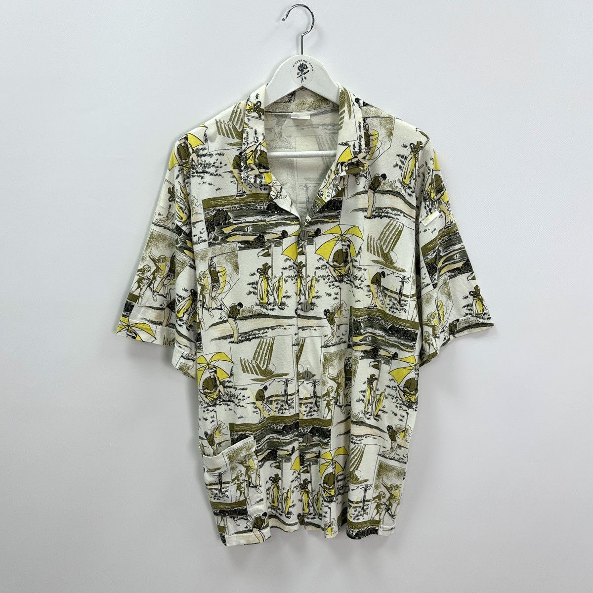 Vintage Vintage 90s Golf Hawaiian shirt y2k hype Golfist Hawaii og Size US XL / EU 56 / 4 - 1 Thumbnail