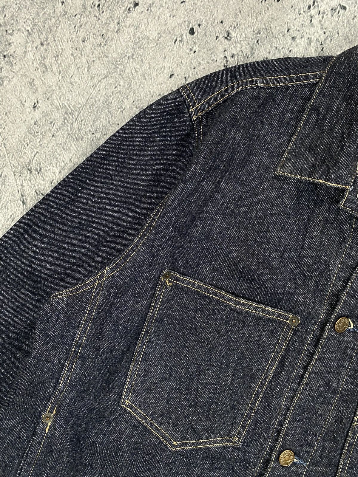 Levi's Vintage Clothing Vintage Jeans Jacket Levis Streetwear USA 90’ boxy Size US L / EU 52-54 / 3 - 4 Thumbnail