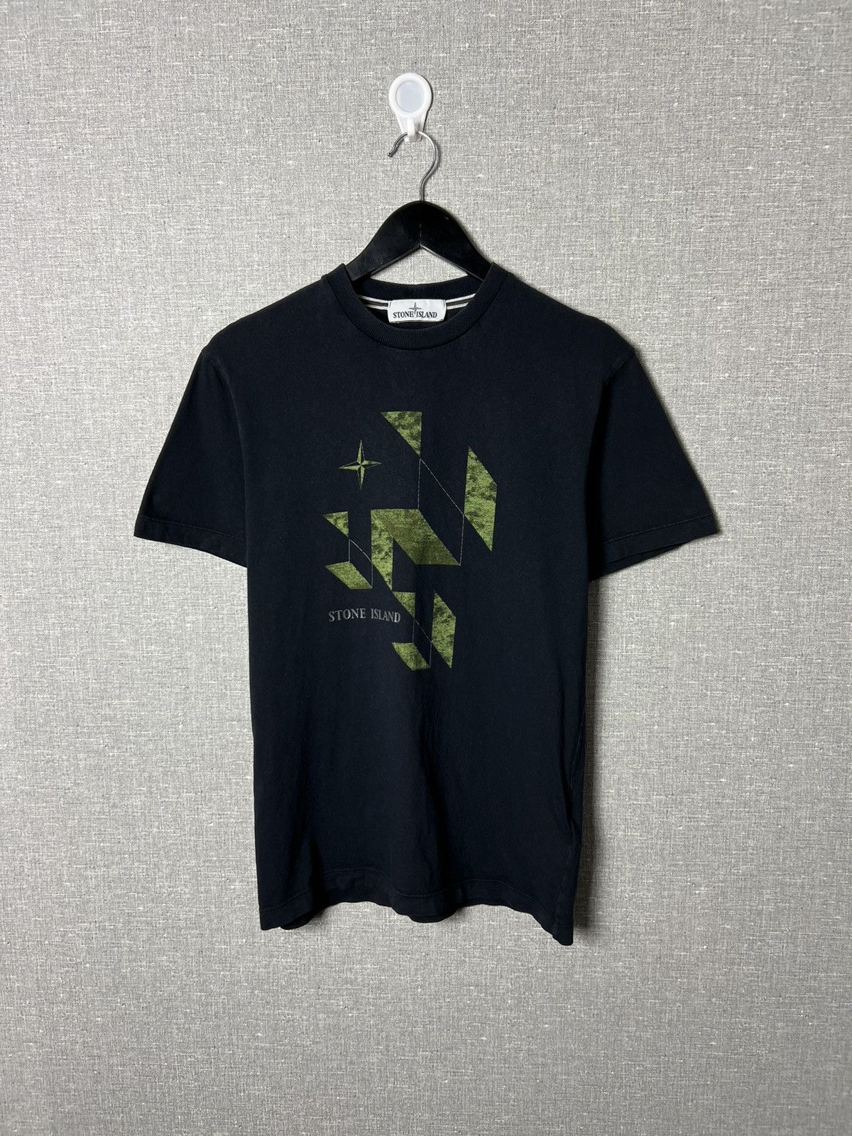 Stone Island Rare Stone Island Back Big Logo T-Shirt SI Men’s Tee Size M Size US M / EU 48-50 / 2 - 1 Thumbnail
