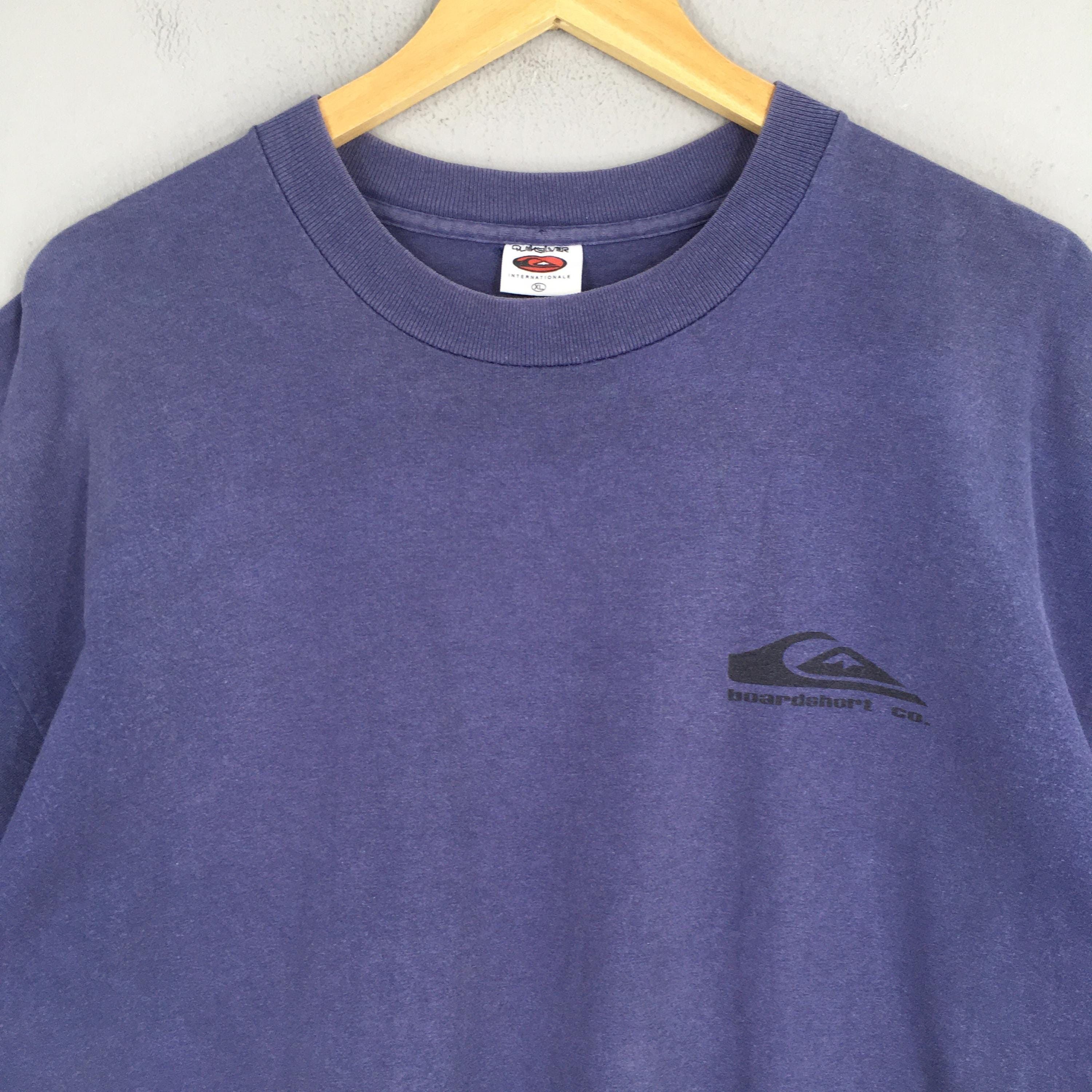 Quiksilver Vintage 90s Quiksilver Boardshort Co Tshirt XLarge Size US XL / EU 56 / 4 - 4 Thumbnail