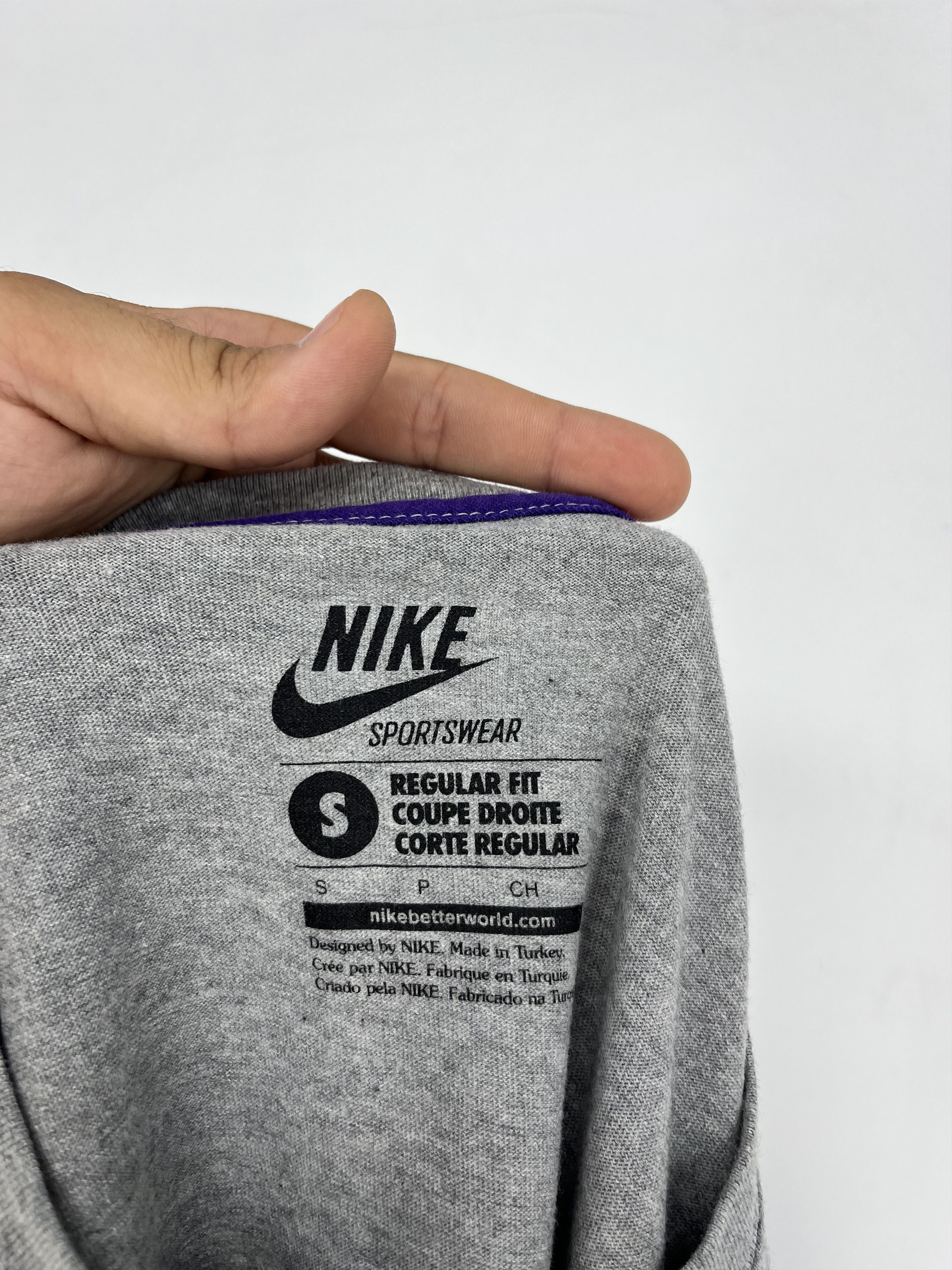 NBA Vintage Nike Wreak NBA Swoosh Logo Tee Travis Scott Style Size US S / EU 44-46 / 1 - 12 Thumbnail