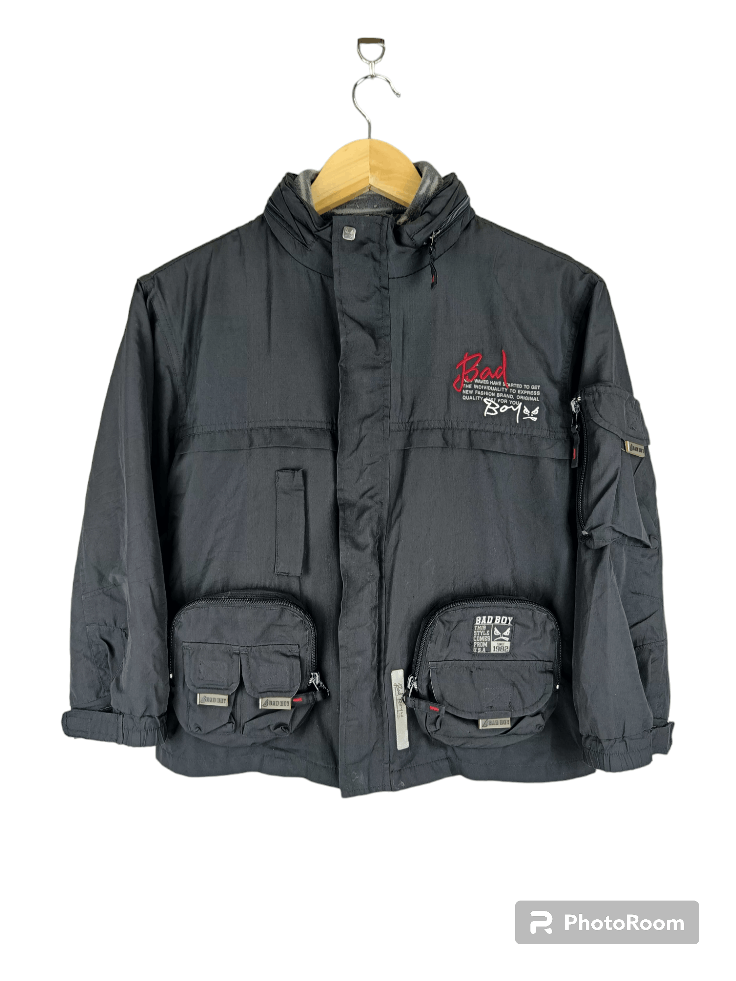 Japanese Brand 💥 VINTAGE BAD BOY💥 jacket for kids-130 Size US XXS / EU 40 - 1 Thumbnail