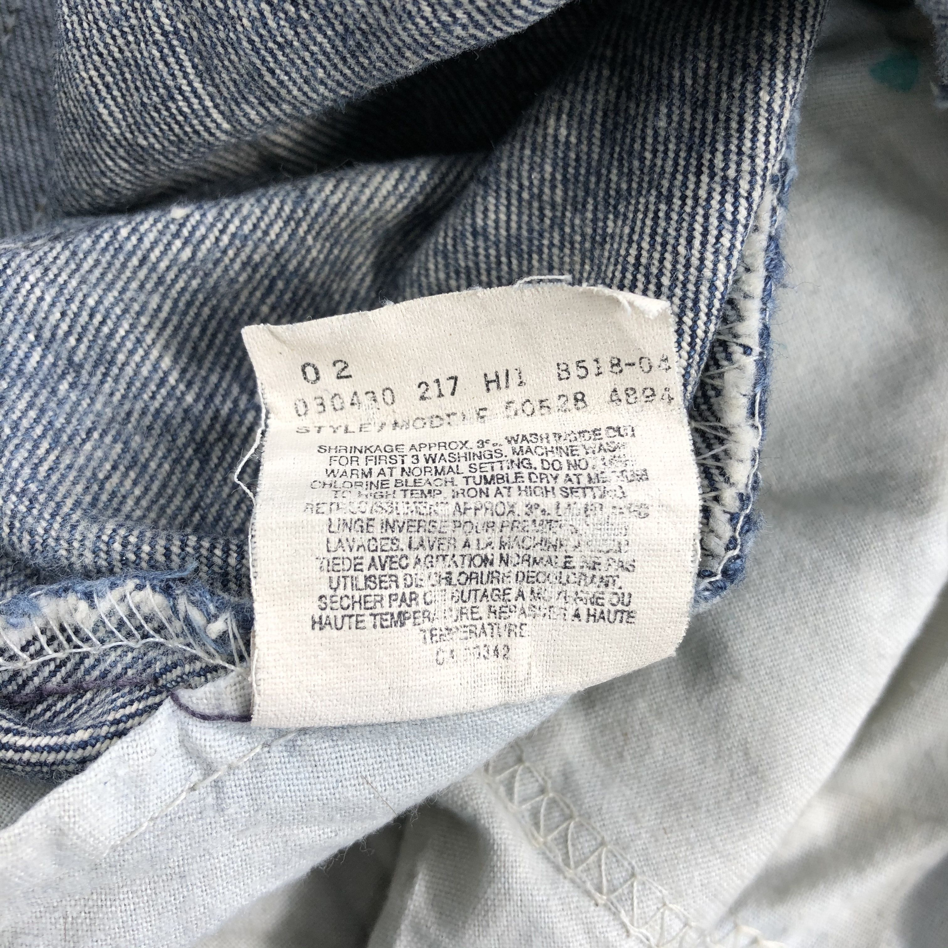 Levi's Vintage Levis 528 Jeans Rusty Blue Denim KJ506 Size US 31 - 11 Thumbnail