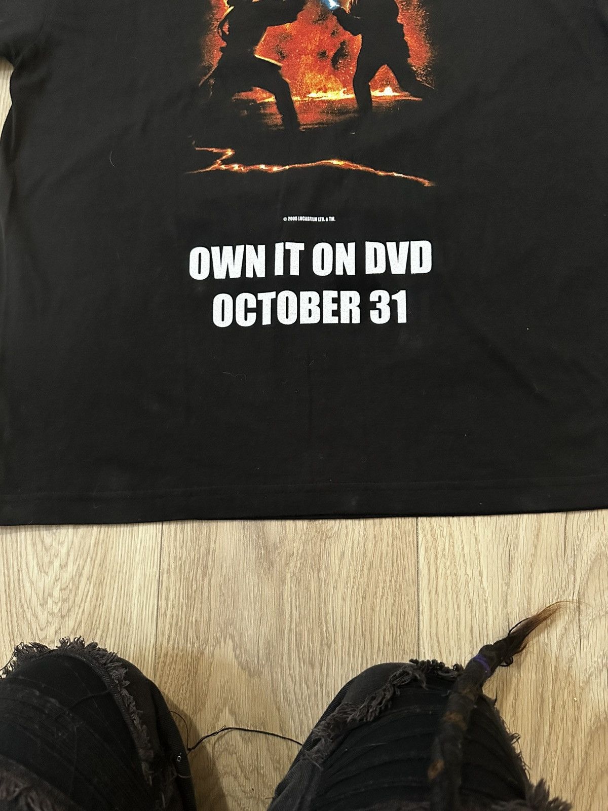 Other vintage 2005 promo tshirt for the release of the Star Wars Size US L / EU 52-54 / 3 - 7 Thumbnail