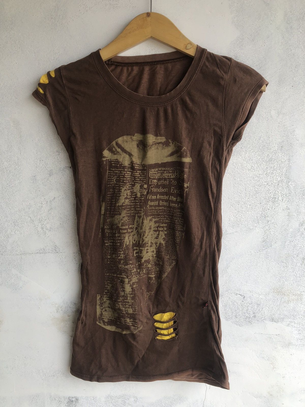 Hysteric Glamour Distressed Poem Misoka Rock Punk Style Size US S / EU 44-46 / 1 - 1 Thumbnail