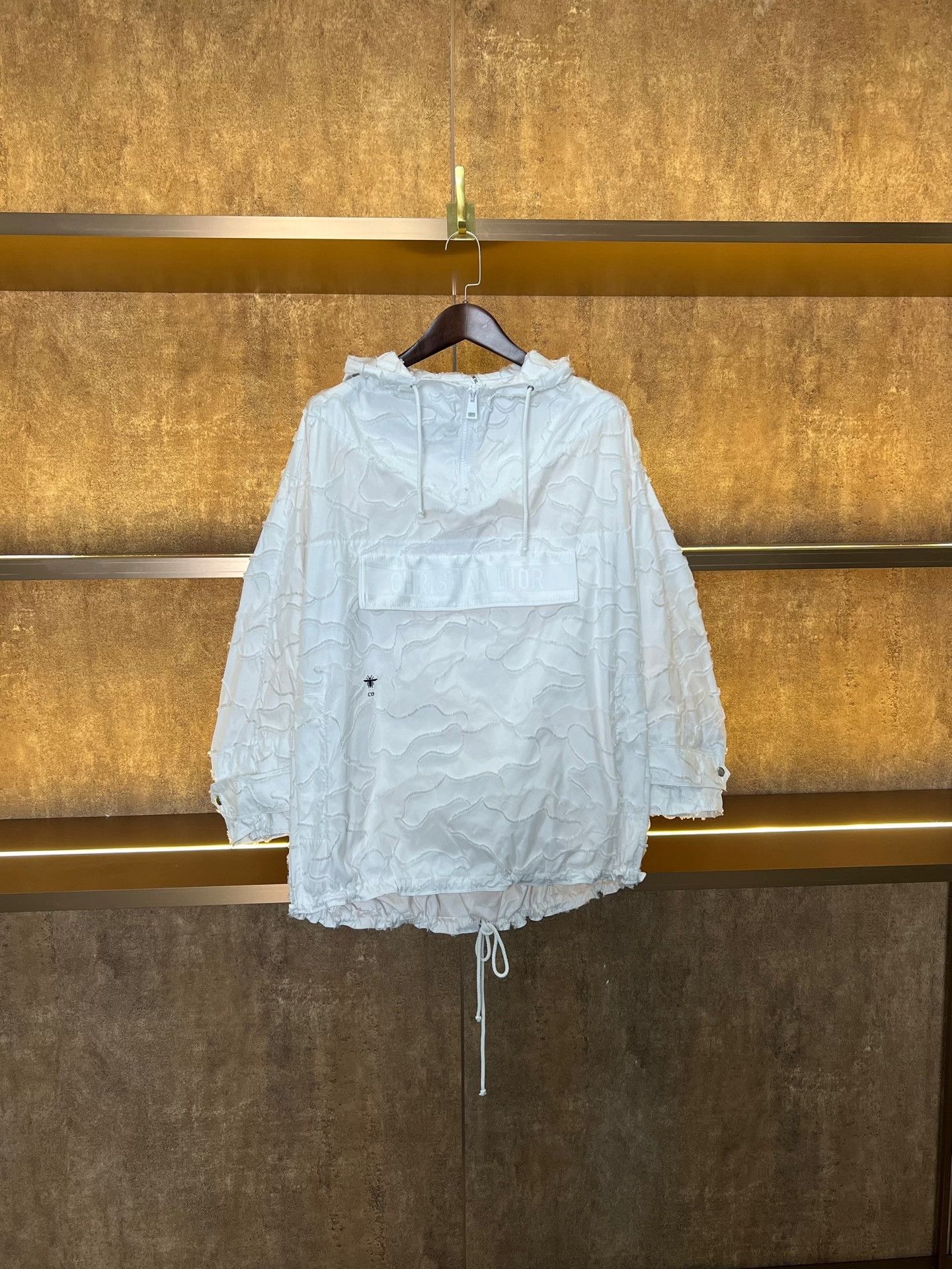 Dior Dior White Camouflage Half-Zip Jacket Size US S / EU 44-46 / 1 - 1 Thumbnail