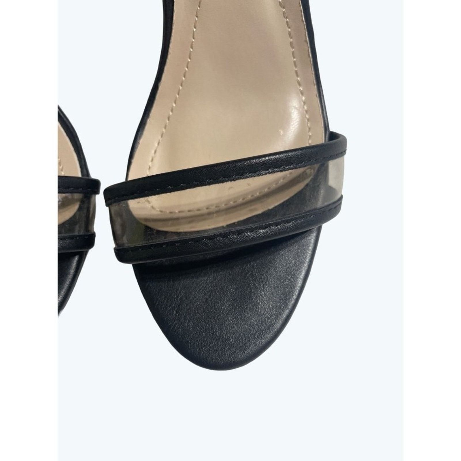 Other Modern Rebel Womens Chunky Heel 4" Strappy Black 8 Size US 8 / IT 38 - 3 Thumbnail