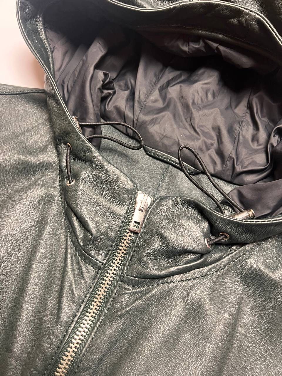 Designer × Genuine Leather × Joseph Joseph Light Weight Nappa Leather Hooded Jacket Size US M / EU 48-50 / 2 - 11 Thumbnail