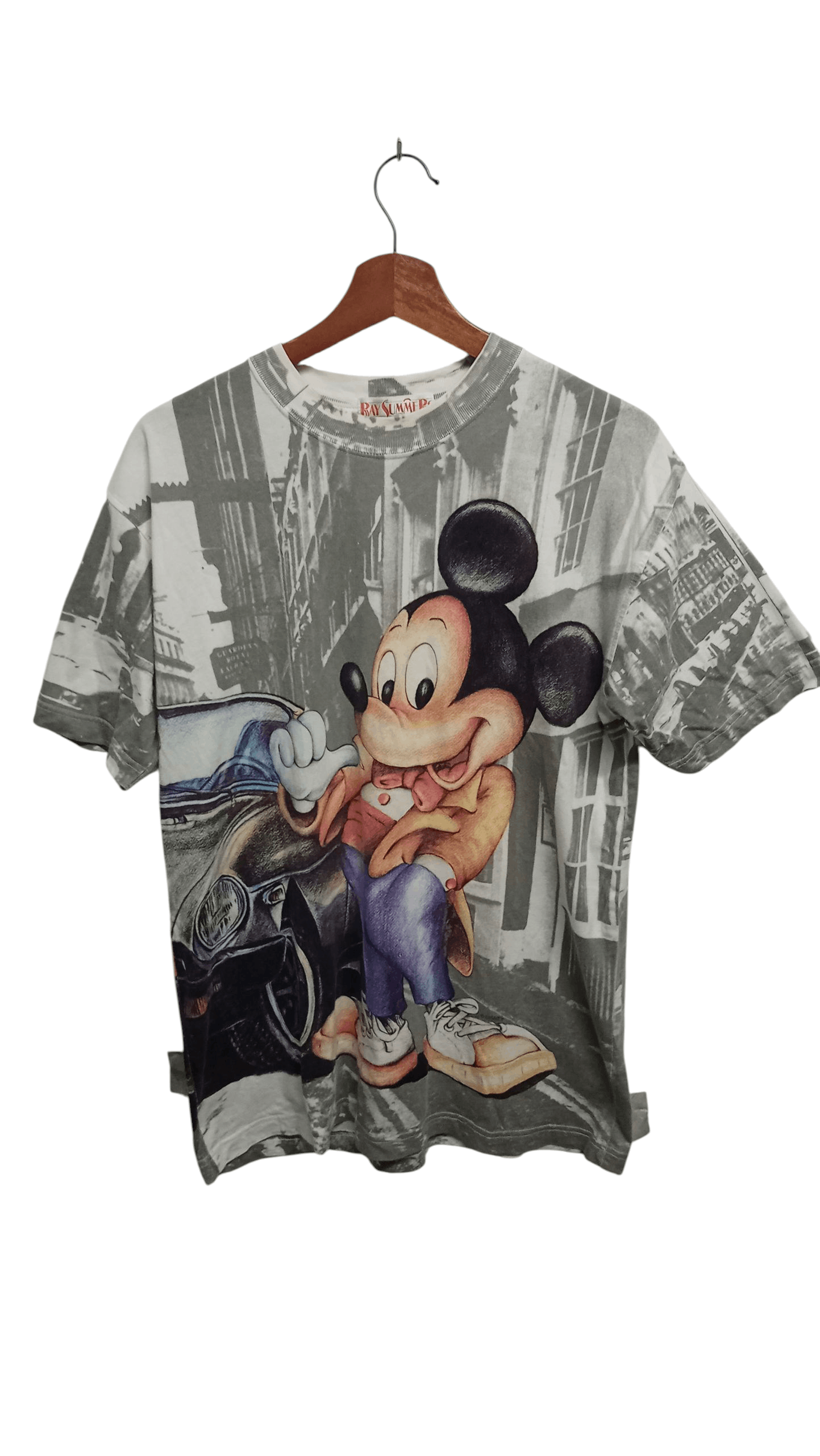 Disney Vintage Mickey Mouse All Over Print Joujou Size US M / EU 48-50 / 2 - 1 Thumbnail