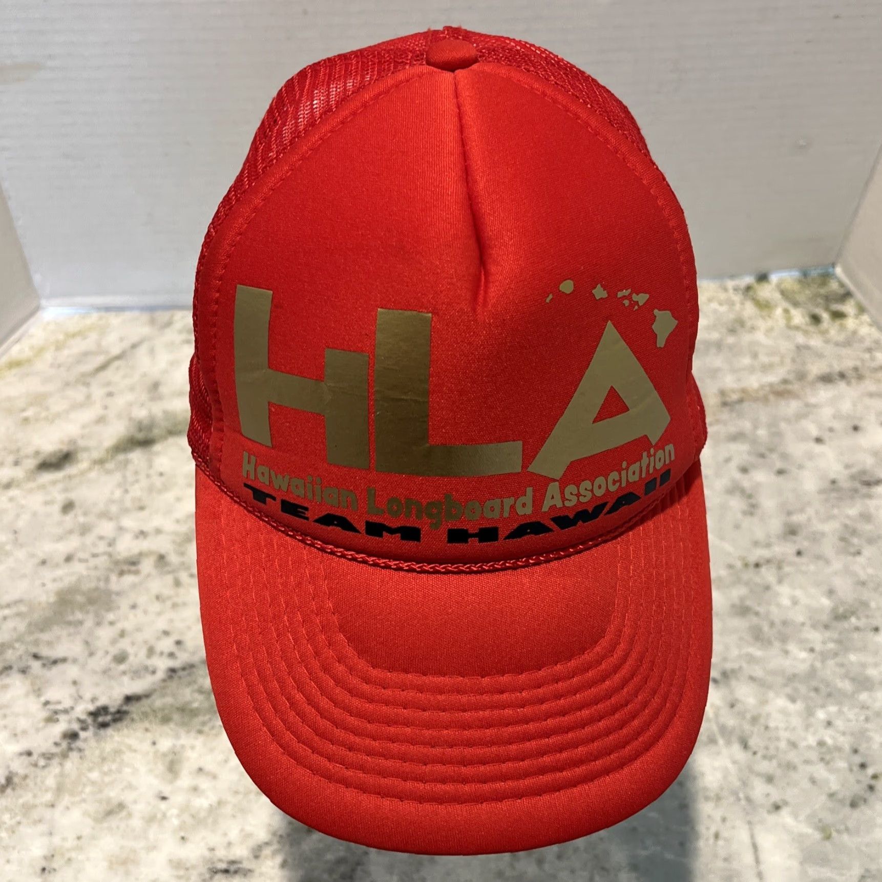 Vintage VINTAGE Nissun Hawaiian Snapback Hat Adjustable Red Surfer Girl Casual Mens Size ONE SIZE - 5 Thumbnail