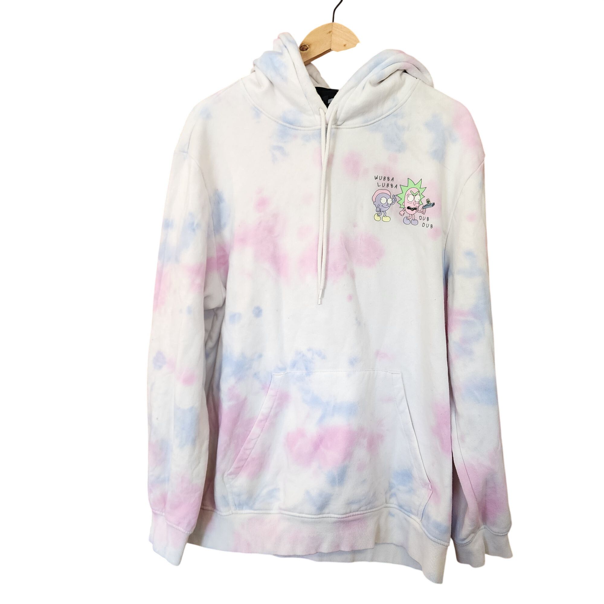 Other Rick & Morty Tie-Dye Hoodie Cartoon Network H&M XL Wubba Lub Size US XL / EU 56 / 4 - 1 Thumbnail