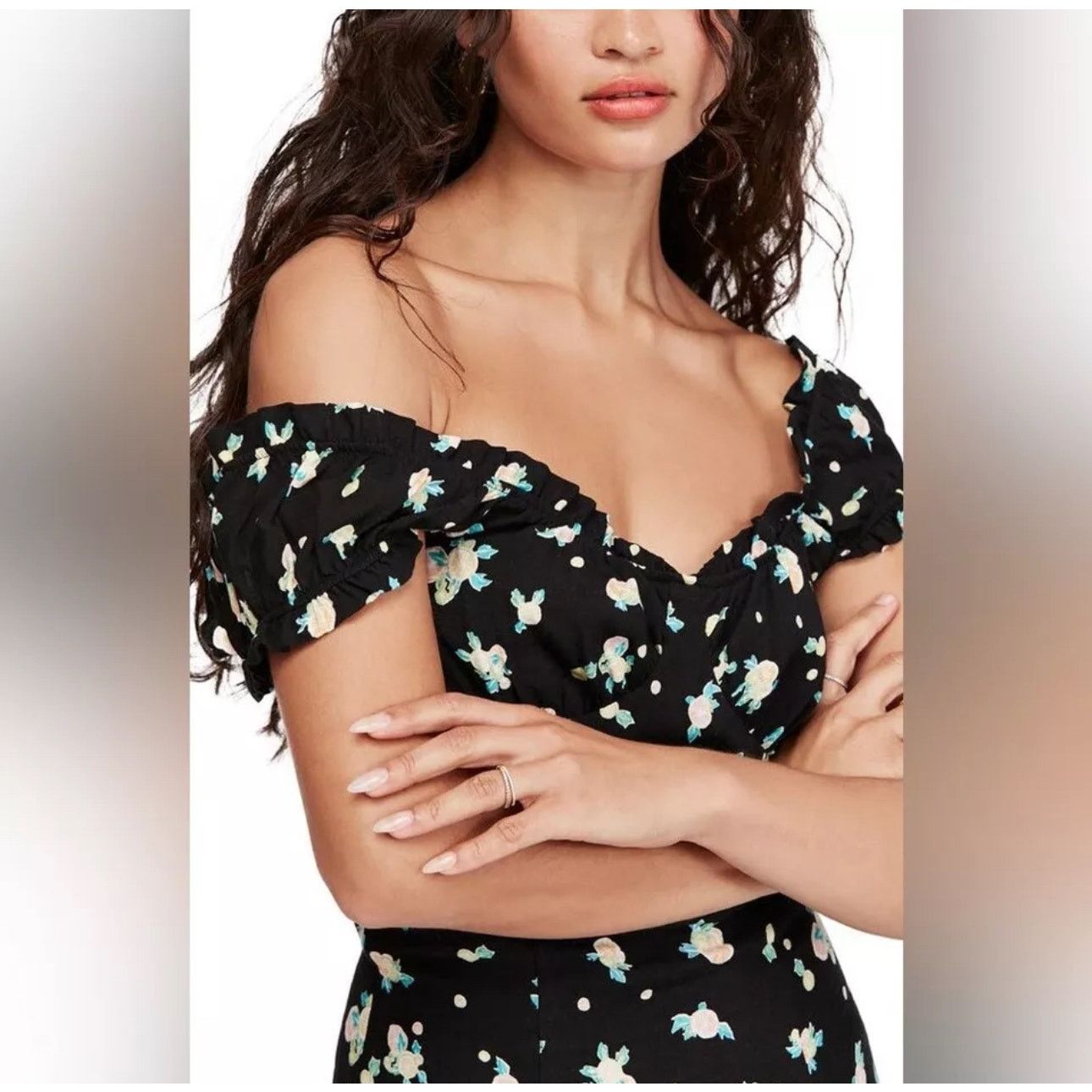 Free People Free People "Like a Lady" Mini Dress, Size L Size L / US 10 / IT 46 - 8 Thumbnail