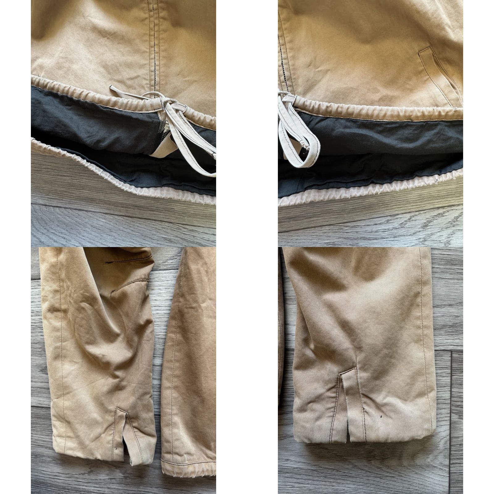 Vintage VINTAGE Susanne Bommer Bomber Jacket Women’s Size 36 Beige Cotton Regular Jacket Women 36 Bomber 6/10 Size XS / US 0-2 / IT 36-38 - 10 Thumbnail