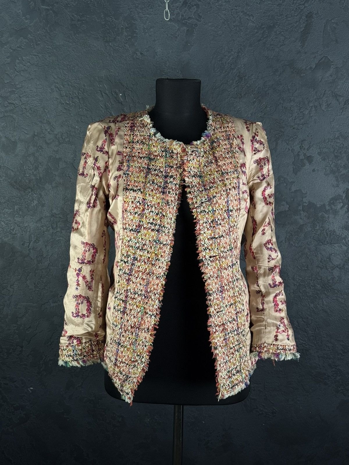 Etro ETRO Women’s Cotton-Blend Tweed Jacket Size 40 Size S / US 4 / IT 40 - 11 Thumbnail