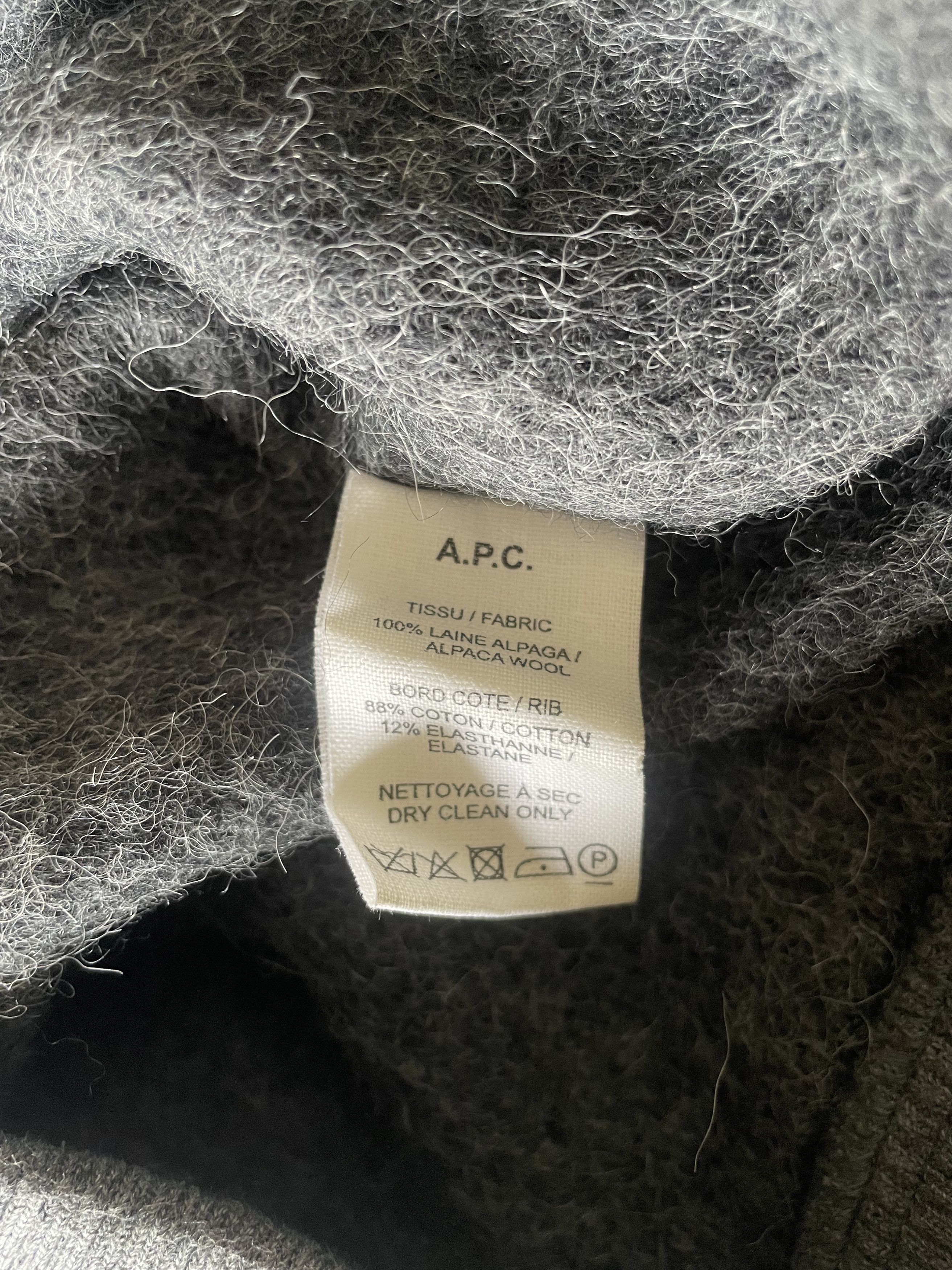 A.P.C. A.P.C. Men's Alpaca Wool Sweater Size US M / EU 48-50 / 2 - 3 Thumbnail
